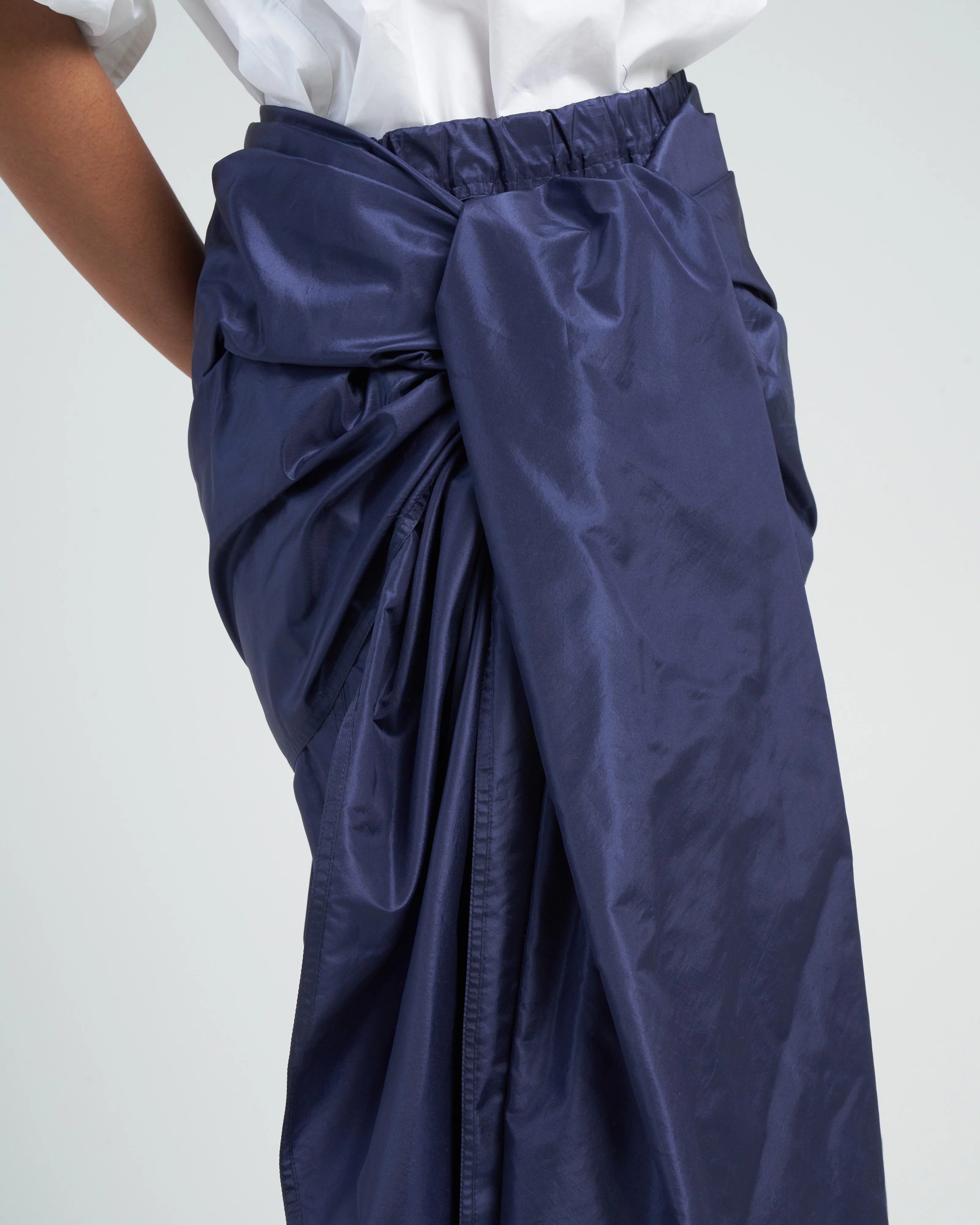 taffeta skirt - midnight - Image 5