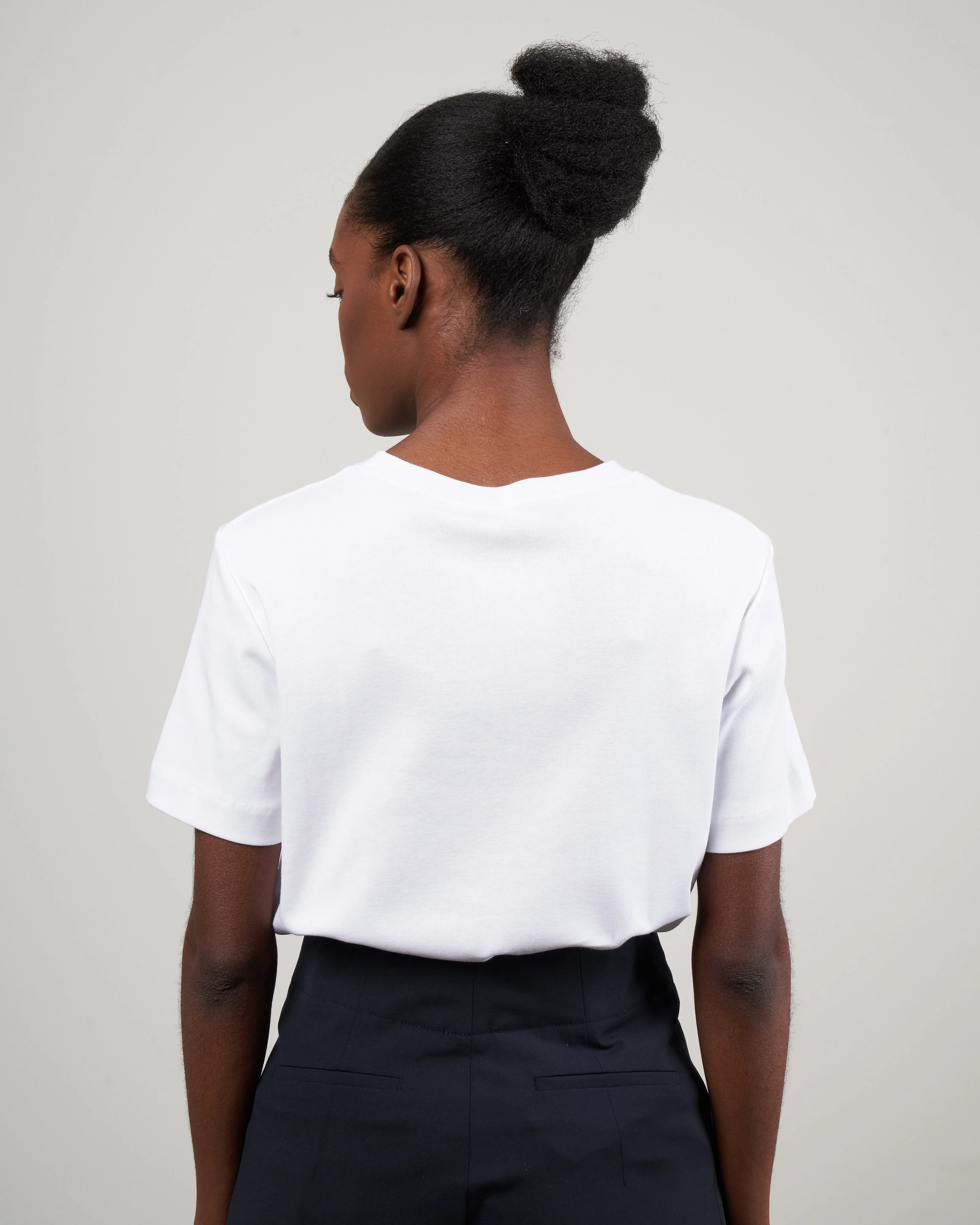 tally tee shirt - white - Image 4