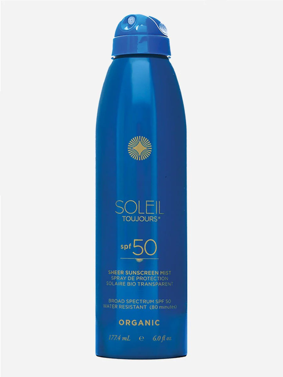 organic sheer sunscreen mist - spf 50 - Image 2