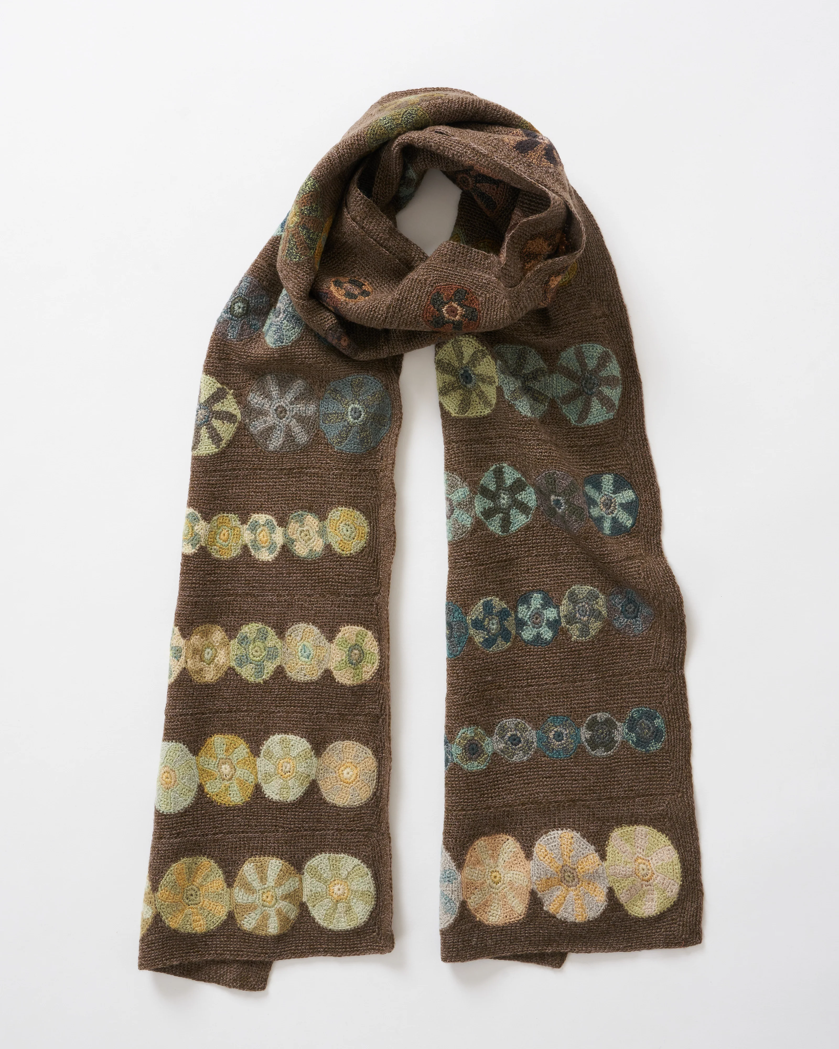long pinwheel scarf