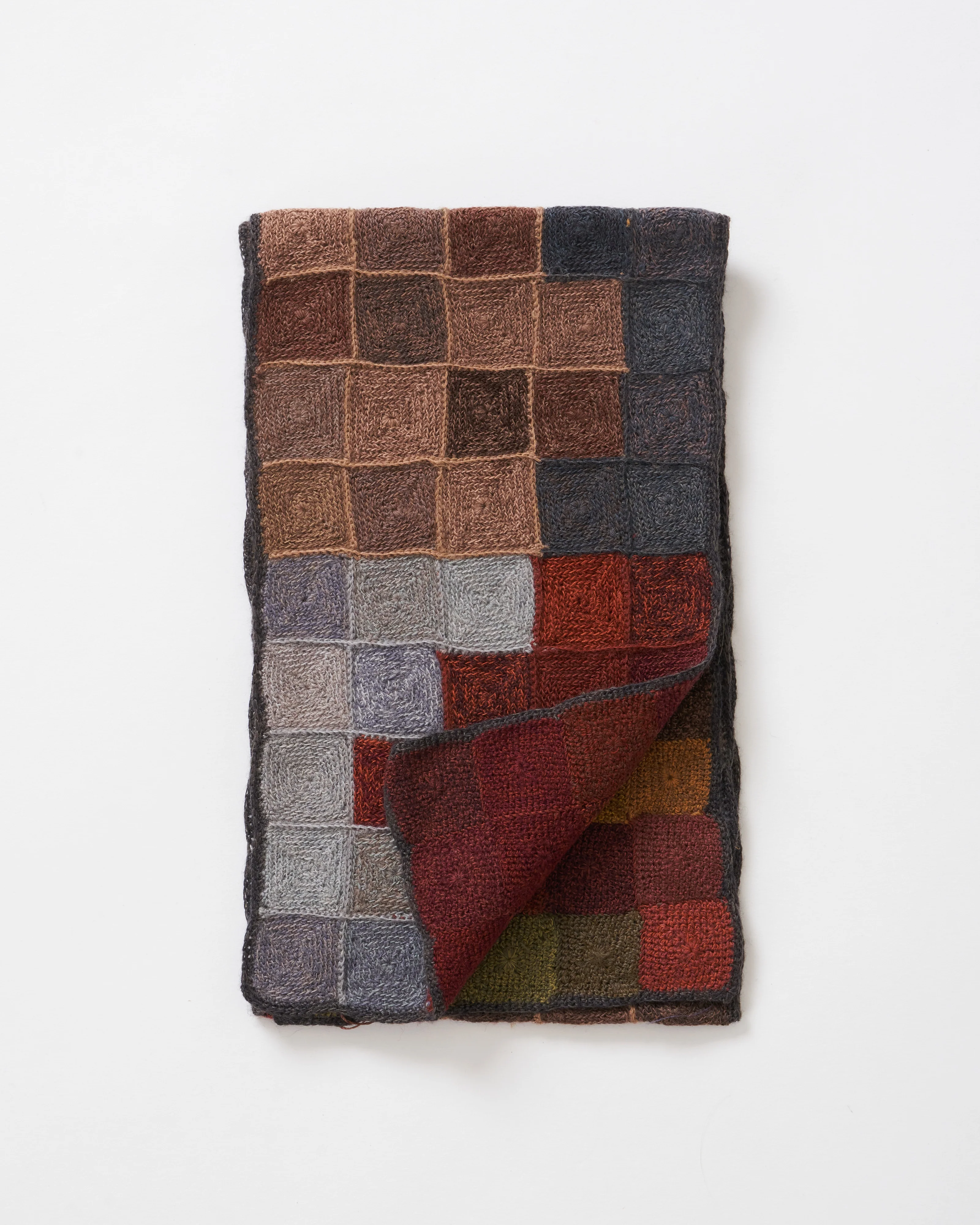 short tiled ombre scarf - Image 2