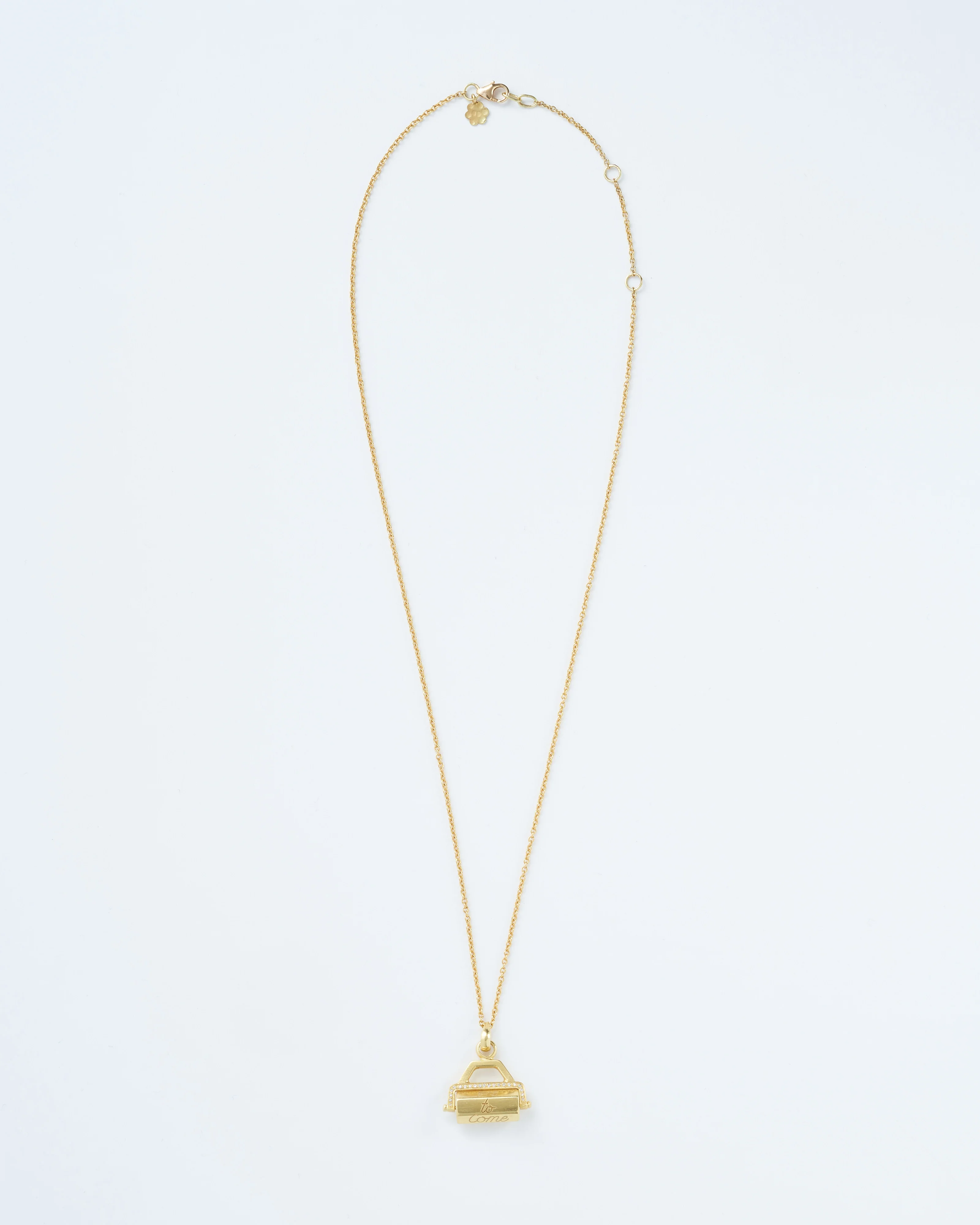 small spinning pendant necklace - Image 3