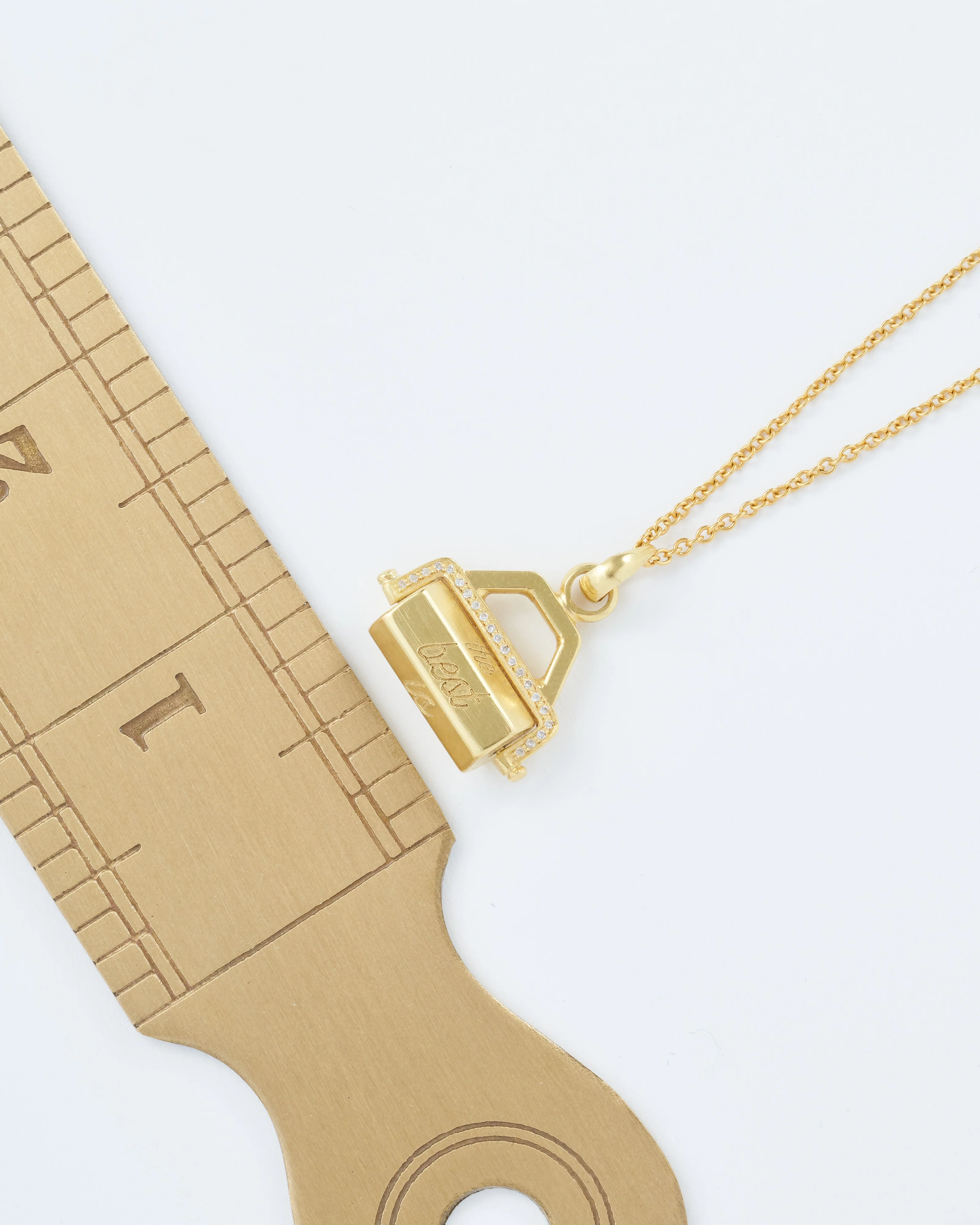 small spinning pendant necklace - Image 6