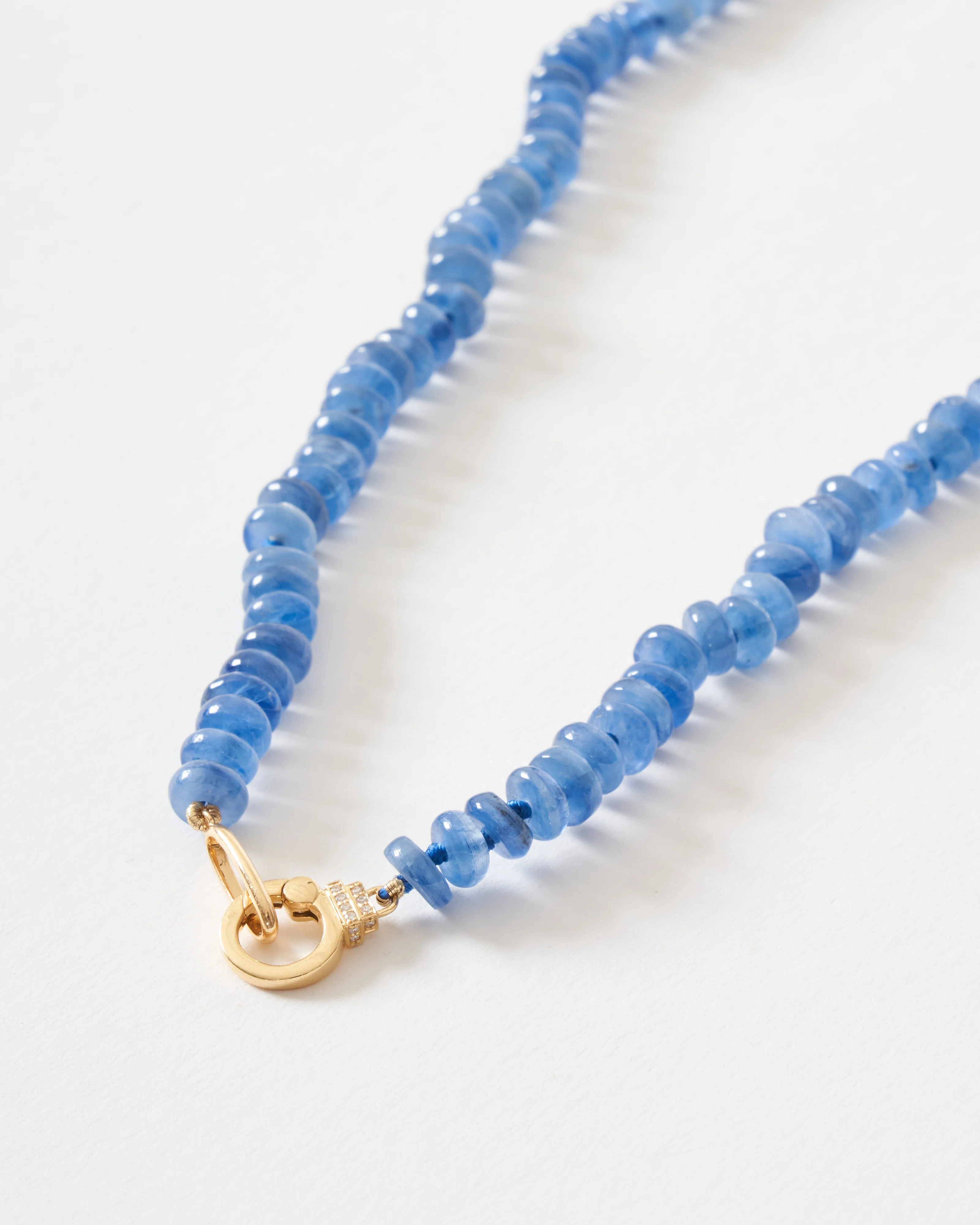 22" beaded necklace with clasp - Image 4