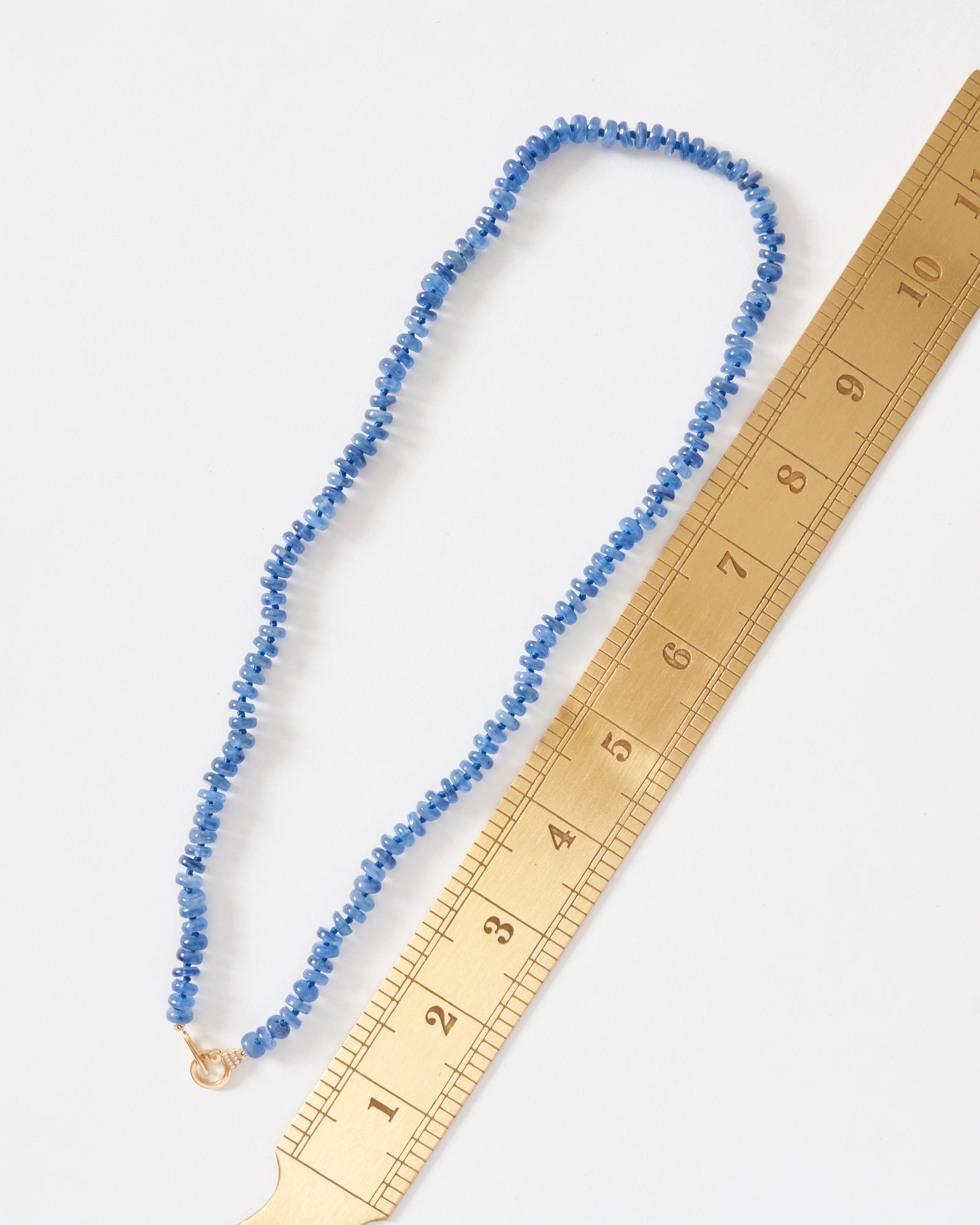 22" beaded necklace with clasp - Image 7