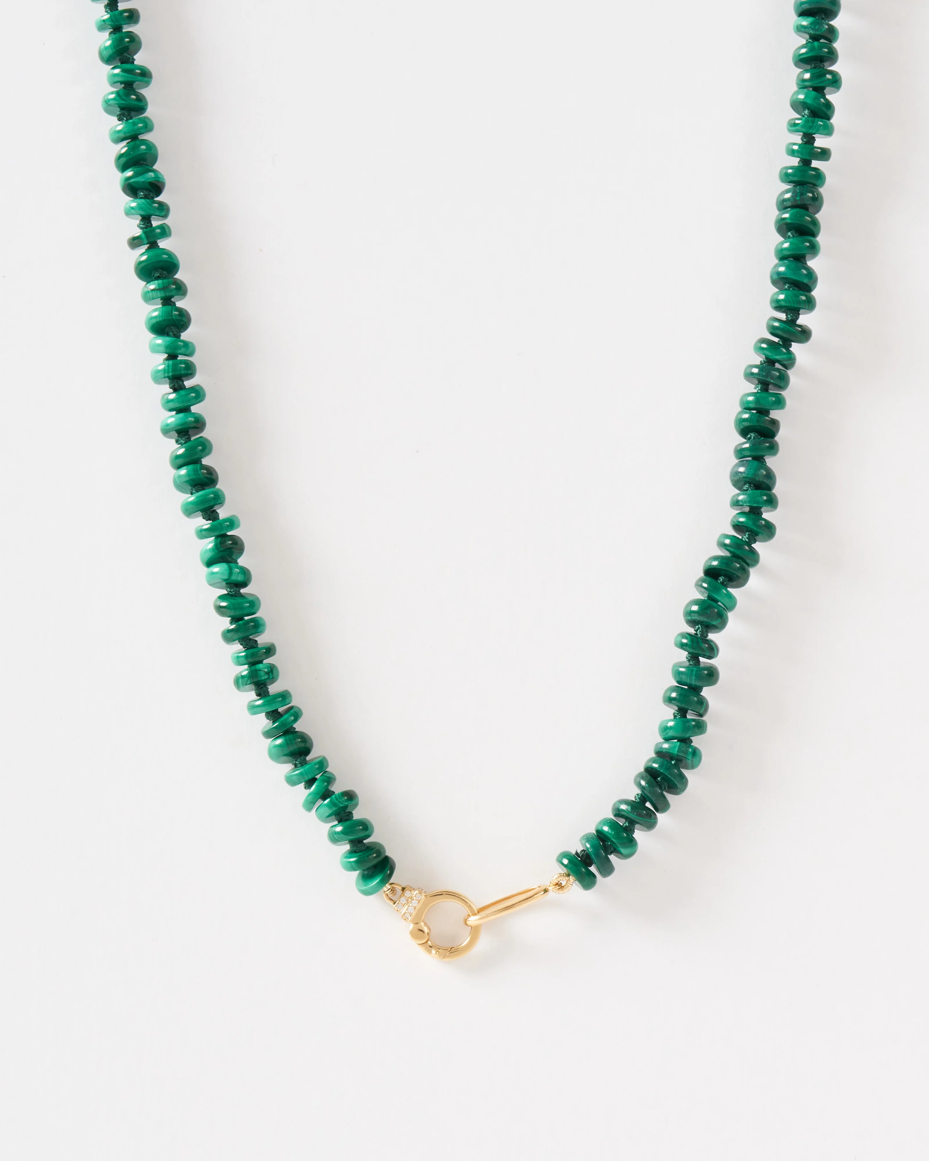 22" beaded necklace with clasp - Image 2