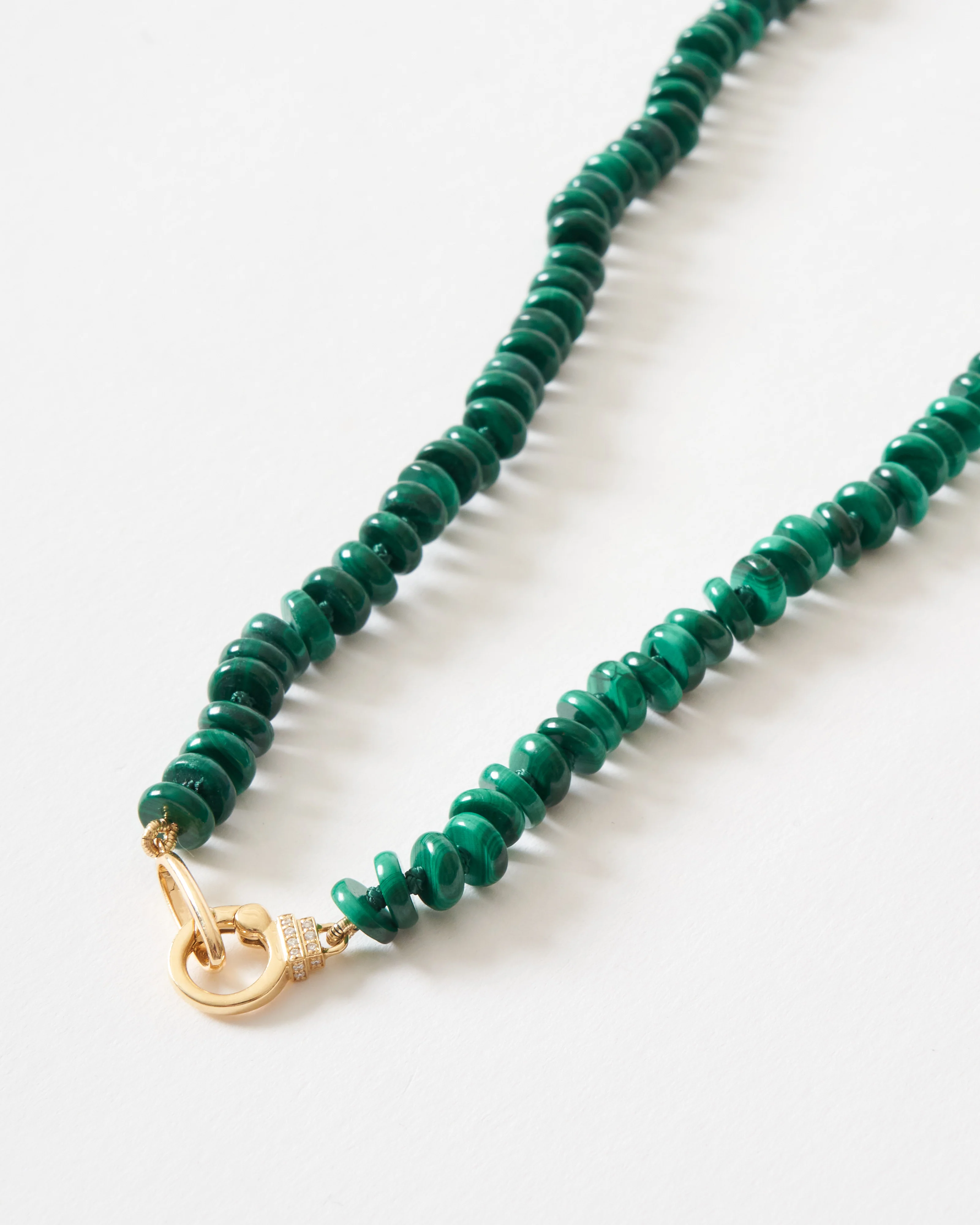 22" beaded necklace with clasp - Image 4