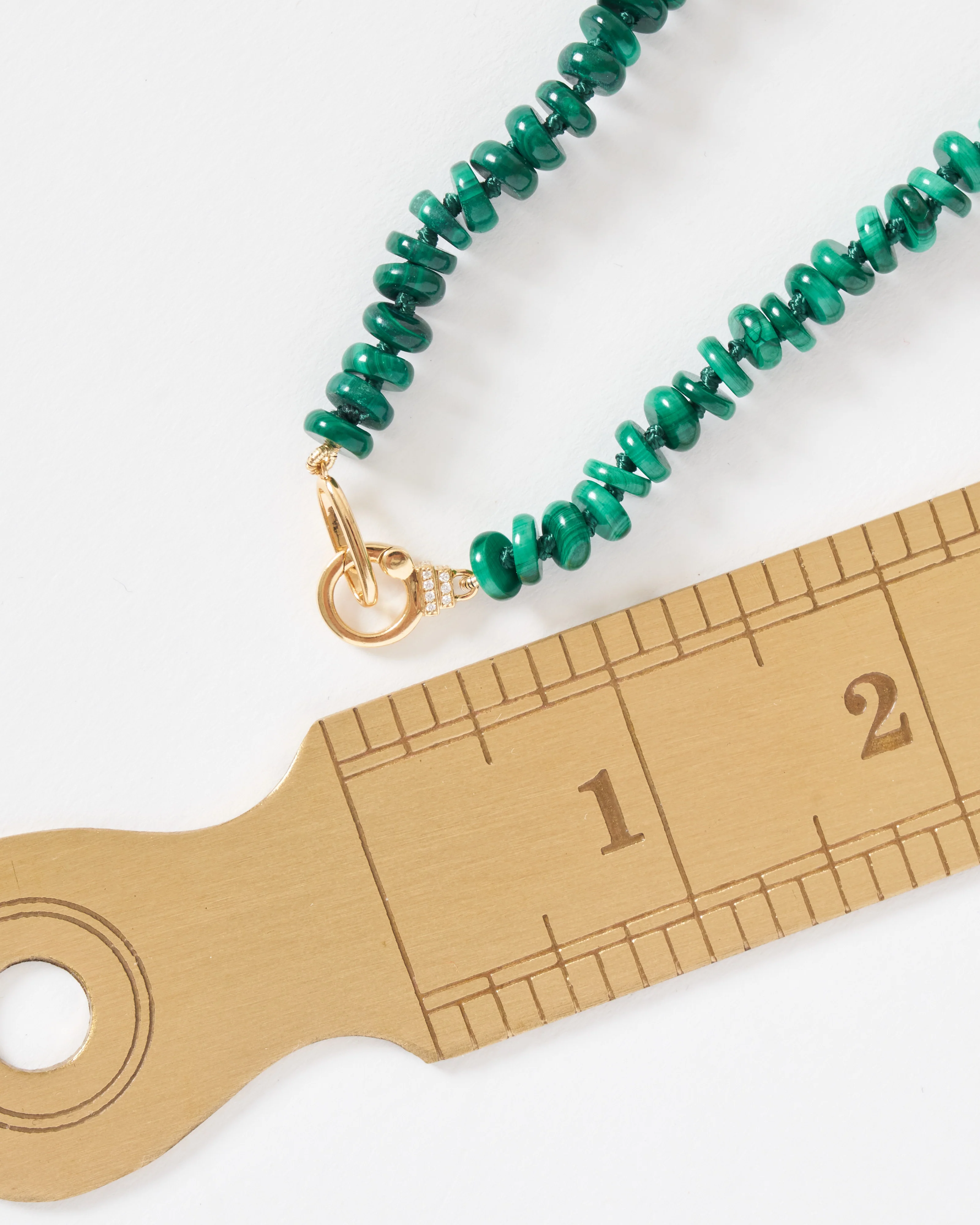 22" beaded necklace with clasp - Image 6