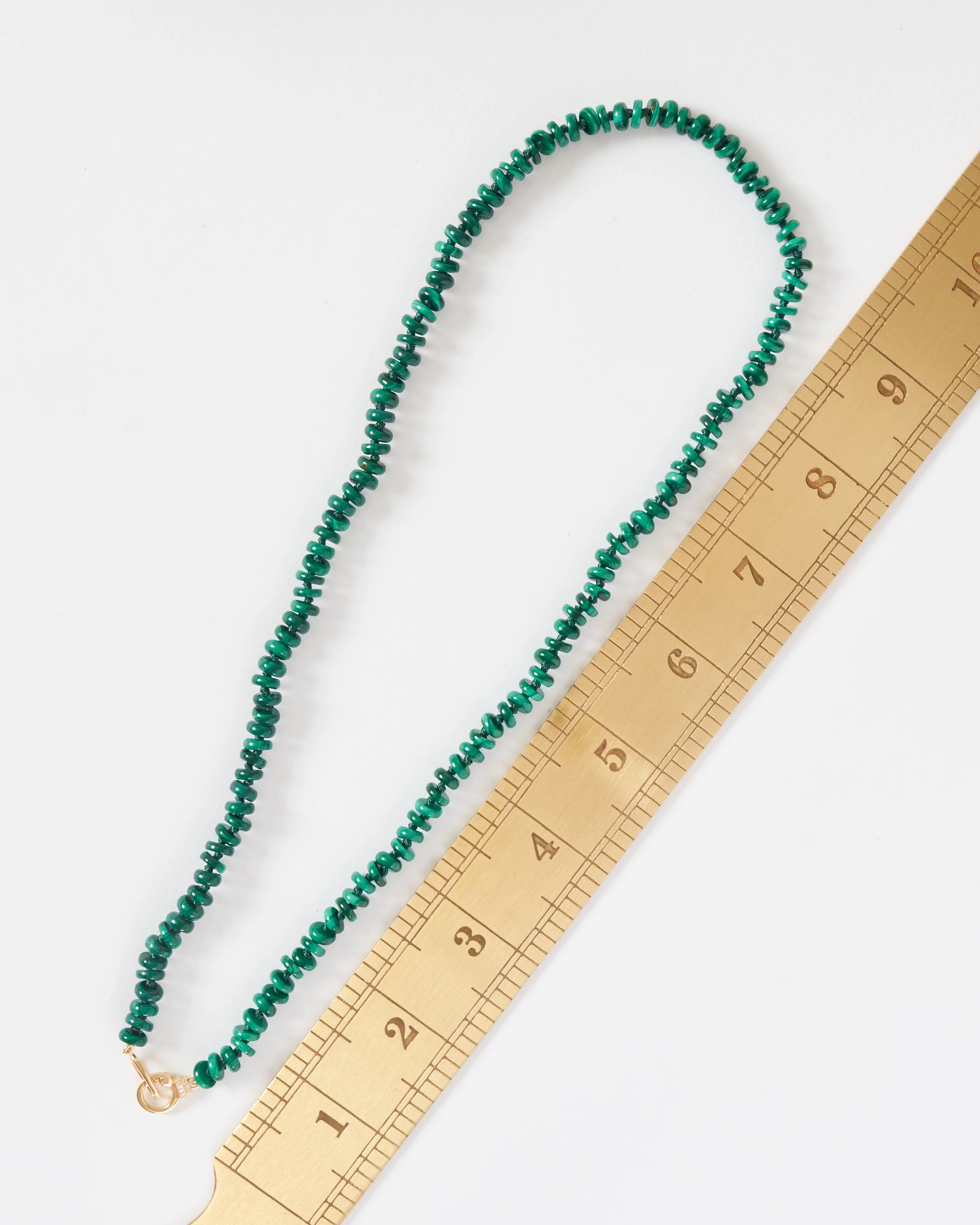 22" beaded necklace with clasp - Image 7