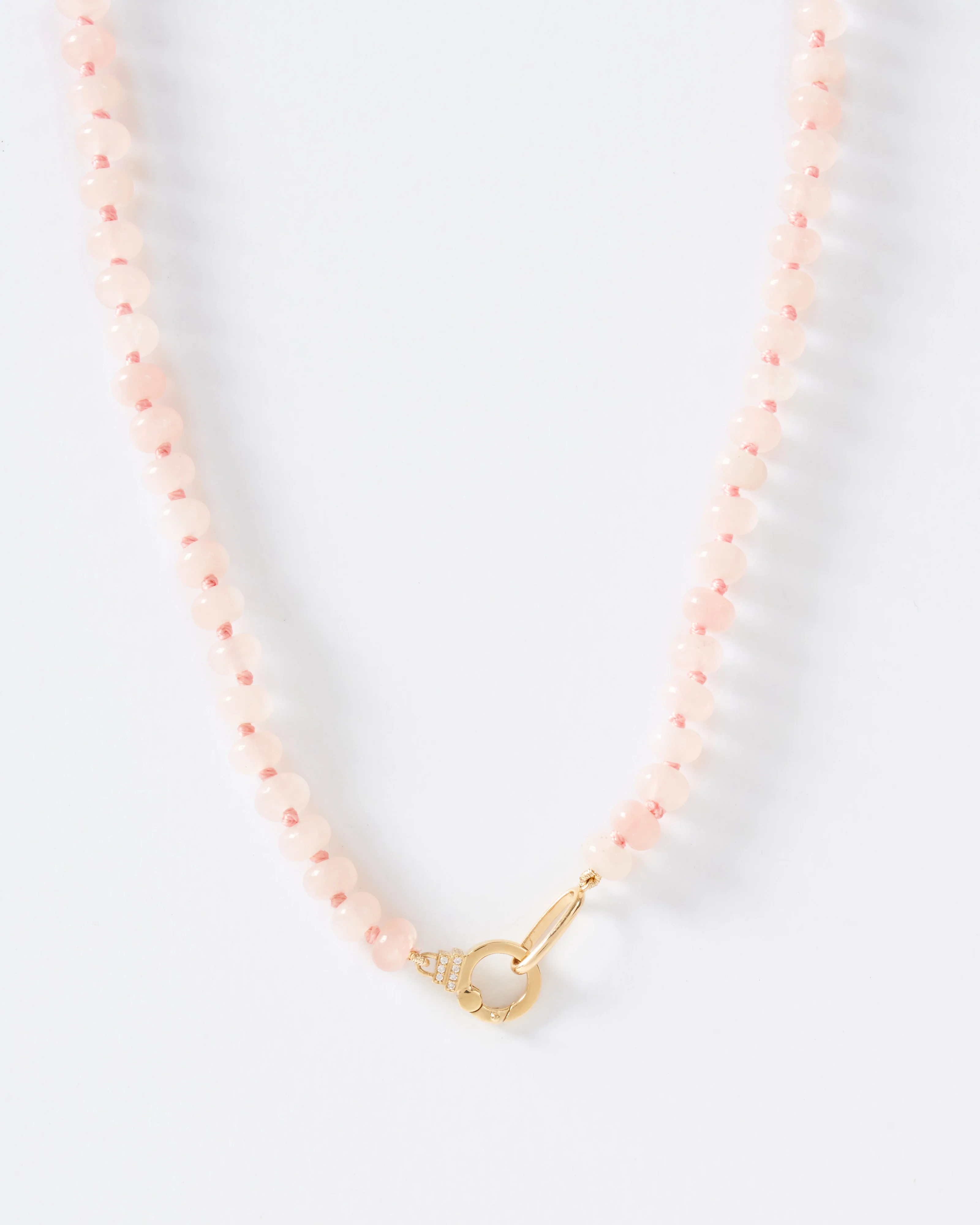 22" beaded necklace with clasp - Image 2