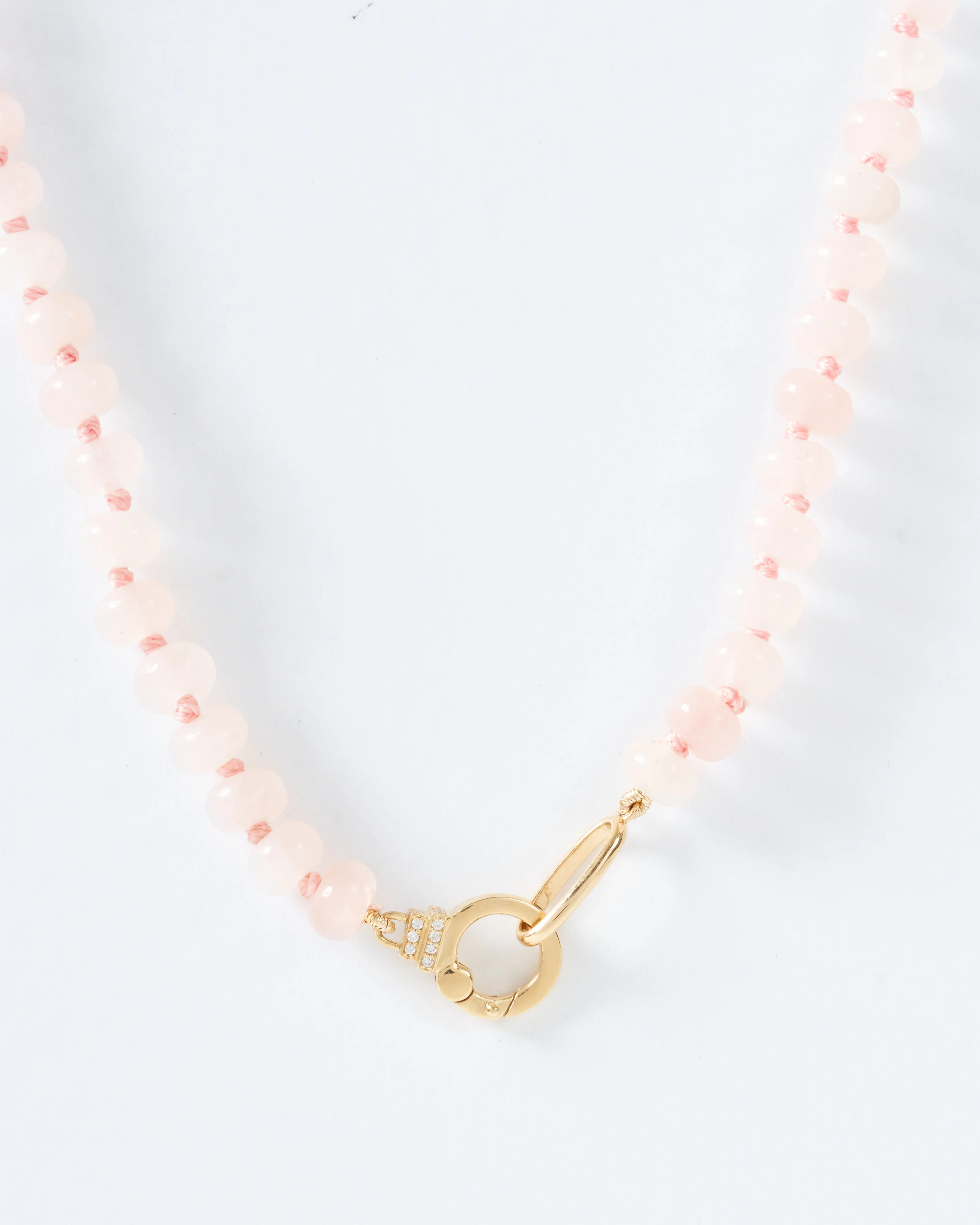 22" beaded necklace with clasp - Image 3