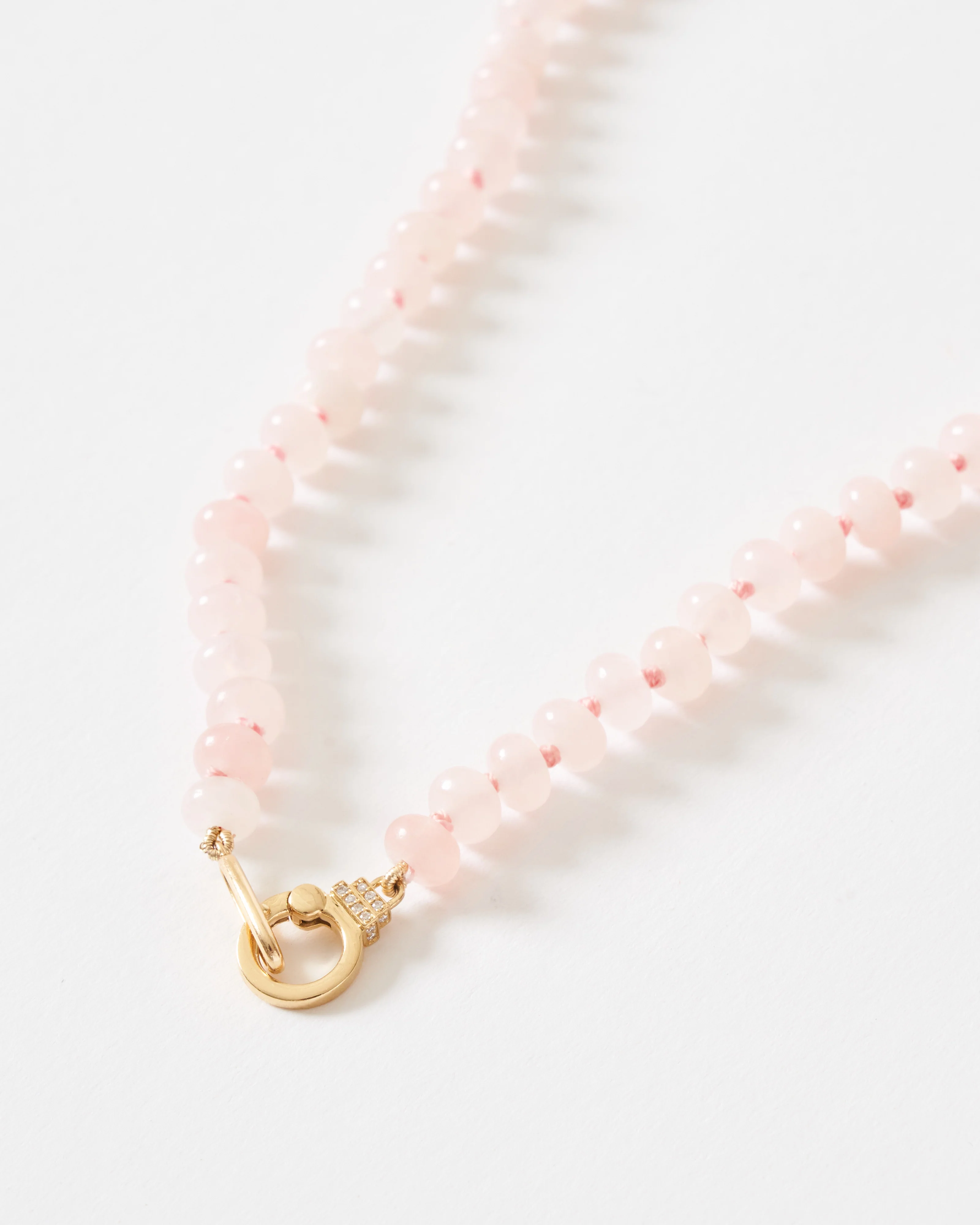 22" beaded necklace with clasp - Image 4