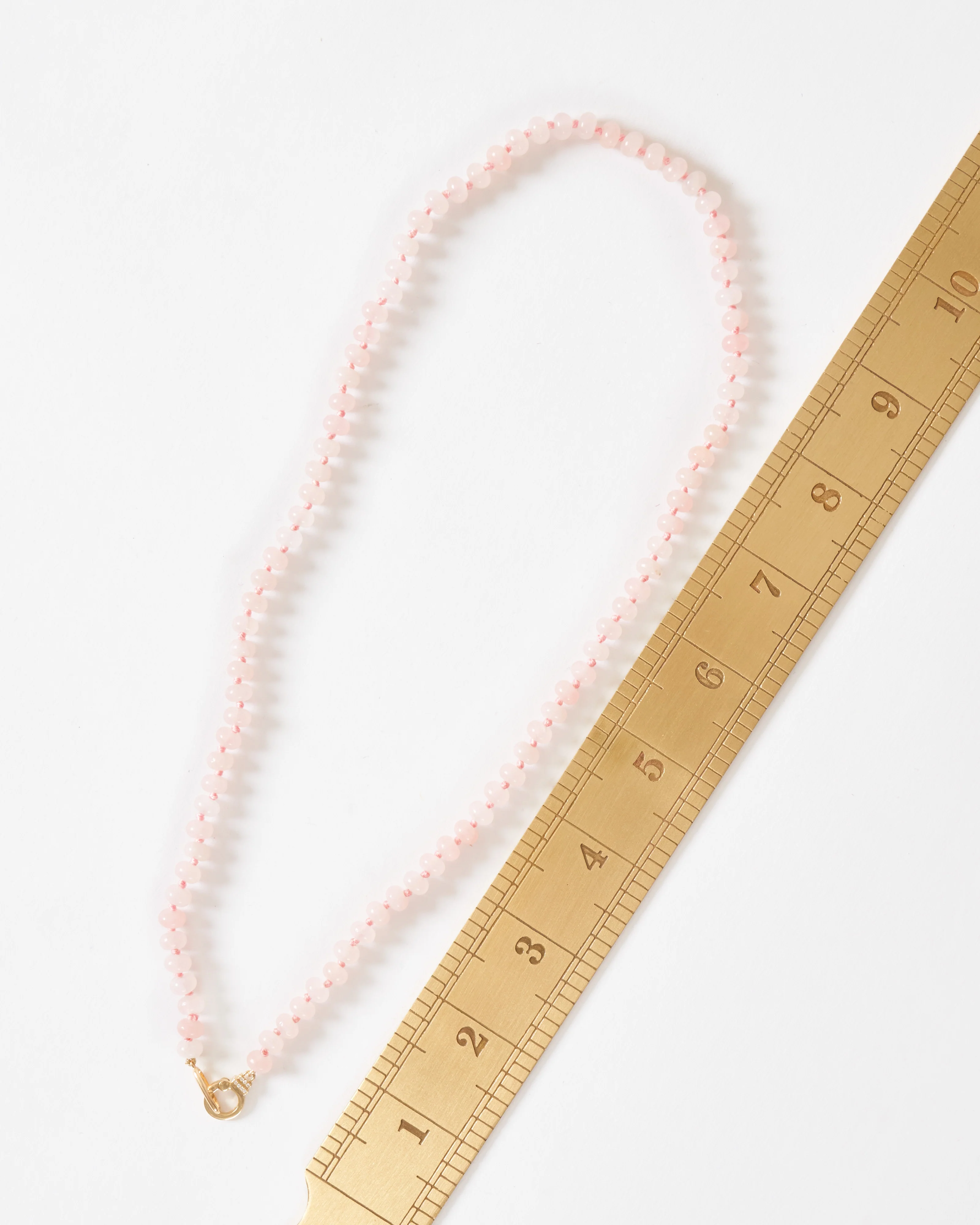 22" beaded necklace with clasp - Image 7