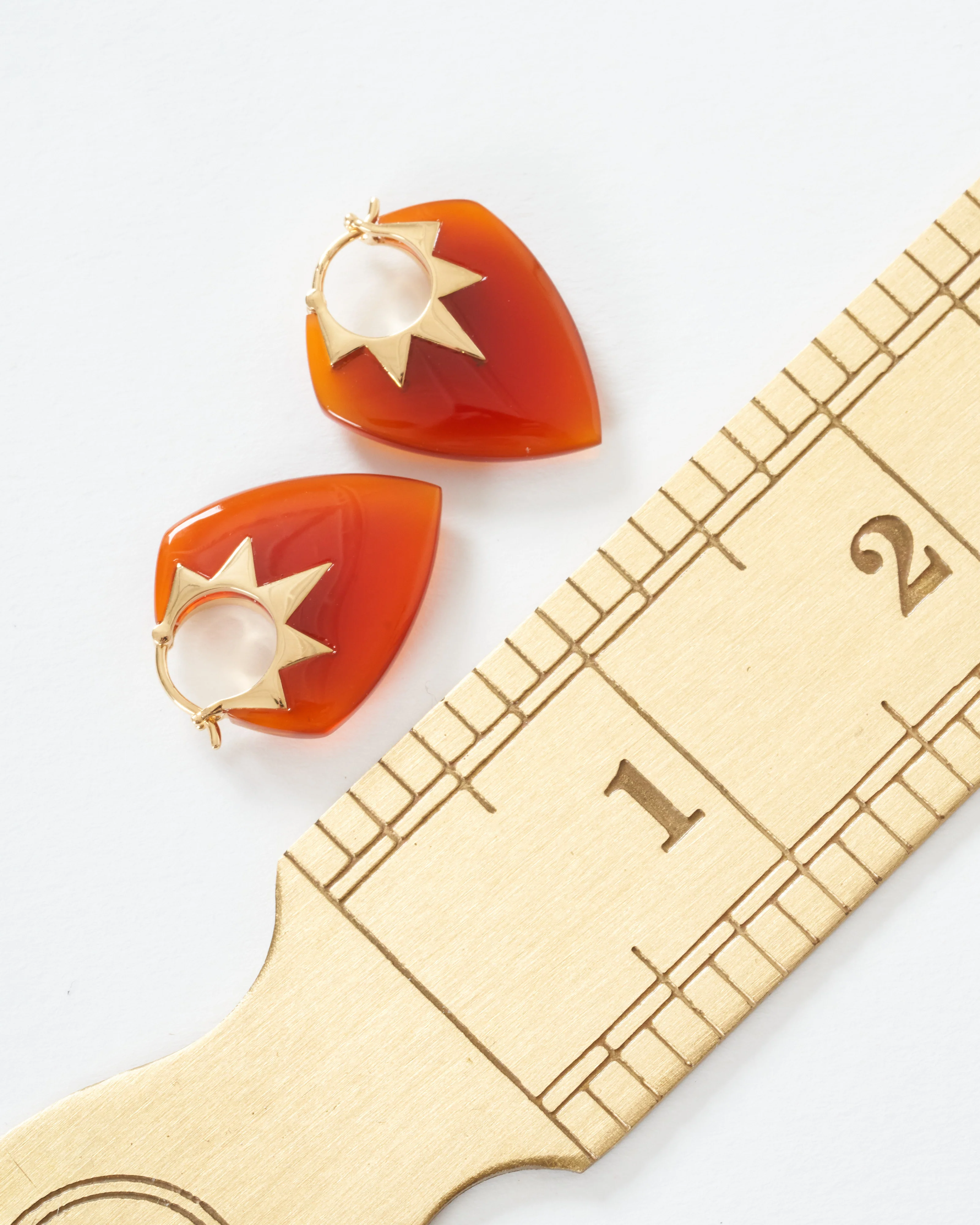 guitar pick earrings - Image 6