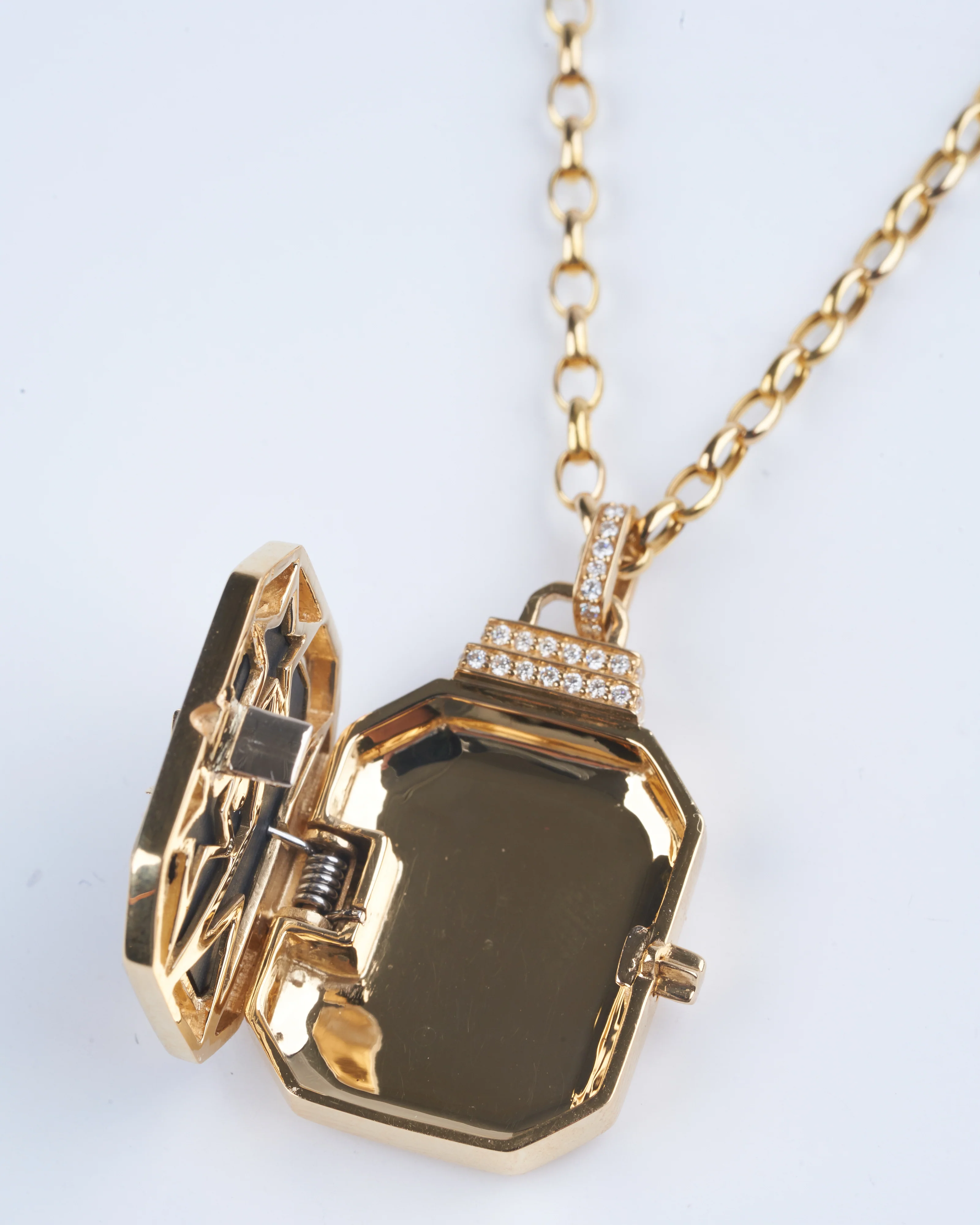 le stelle locket - onyx, diamond - Image 3