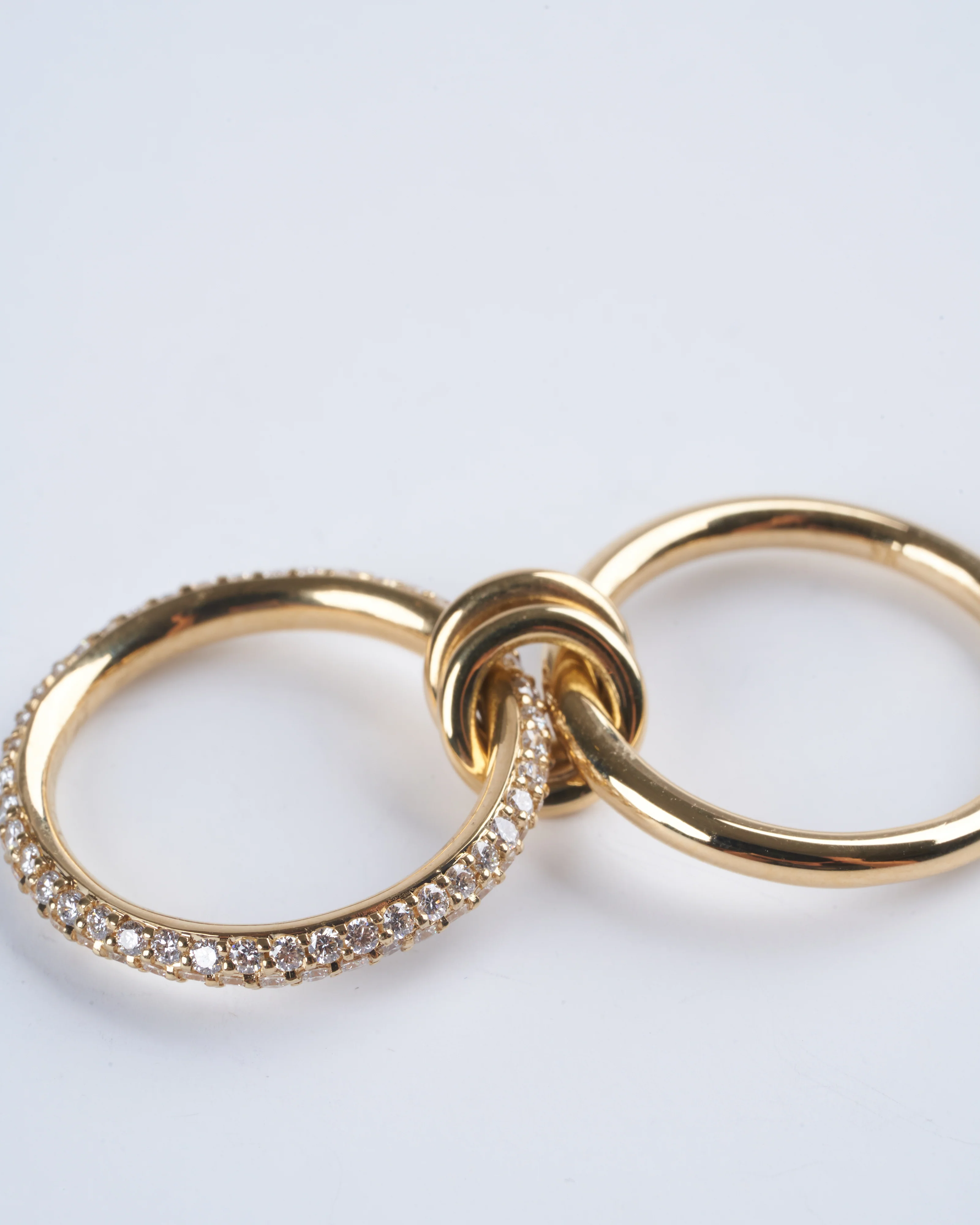 virgo petite yellow gold ring - Image 3