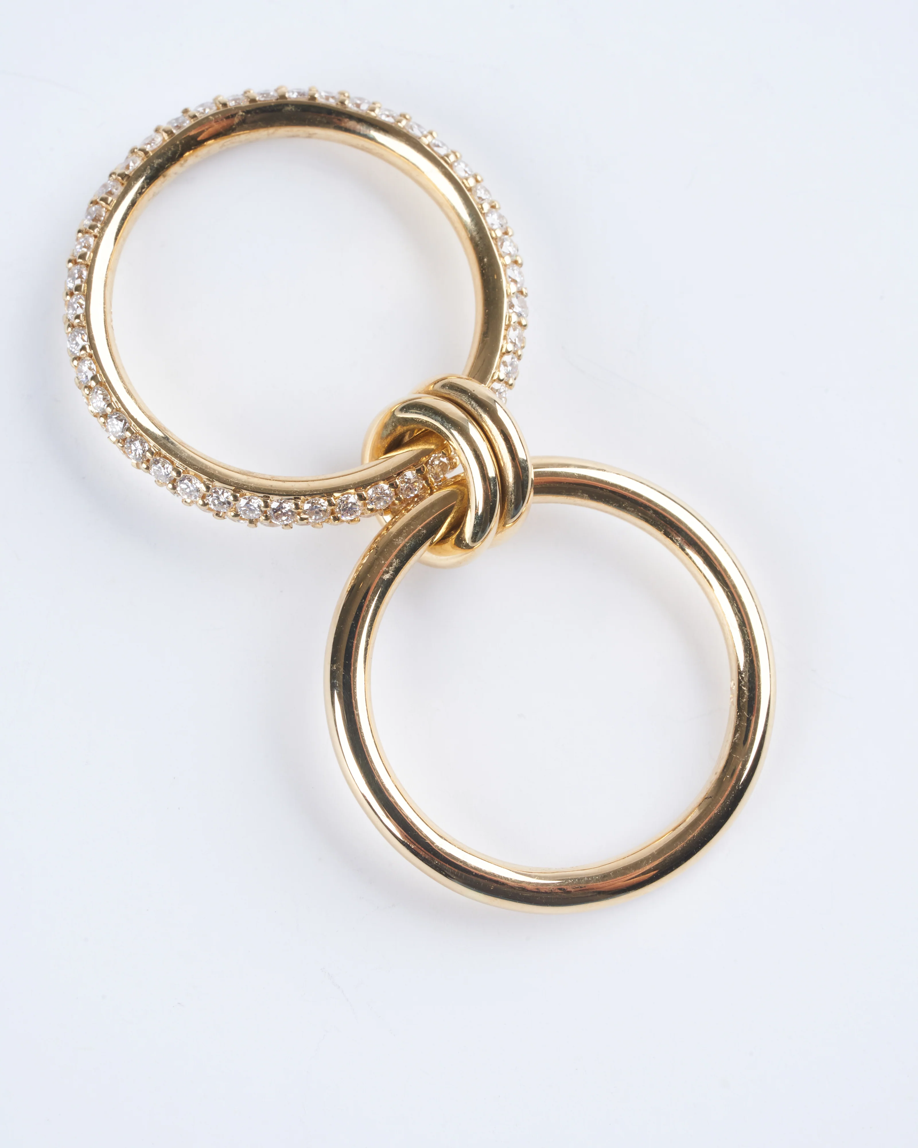 virgo petite yellow gold ring - Image 4