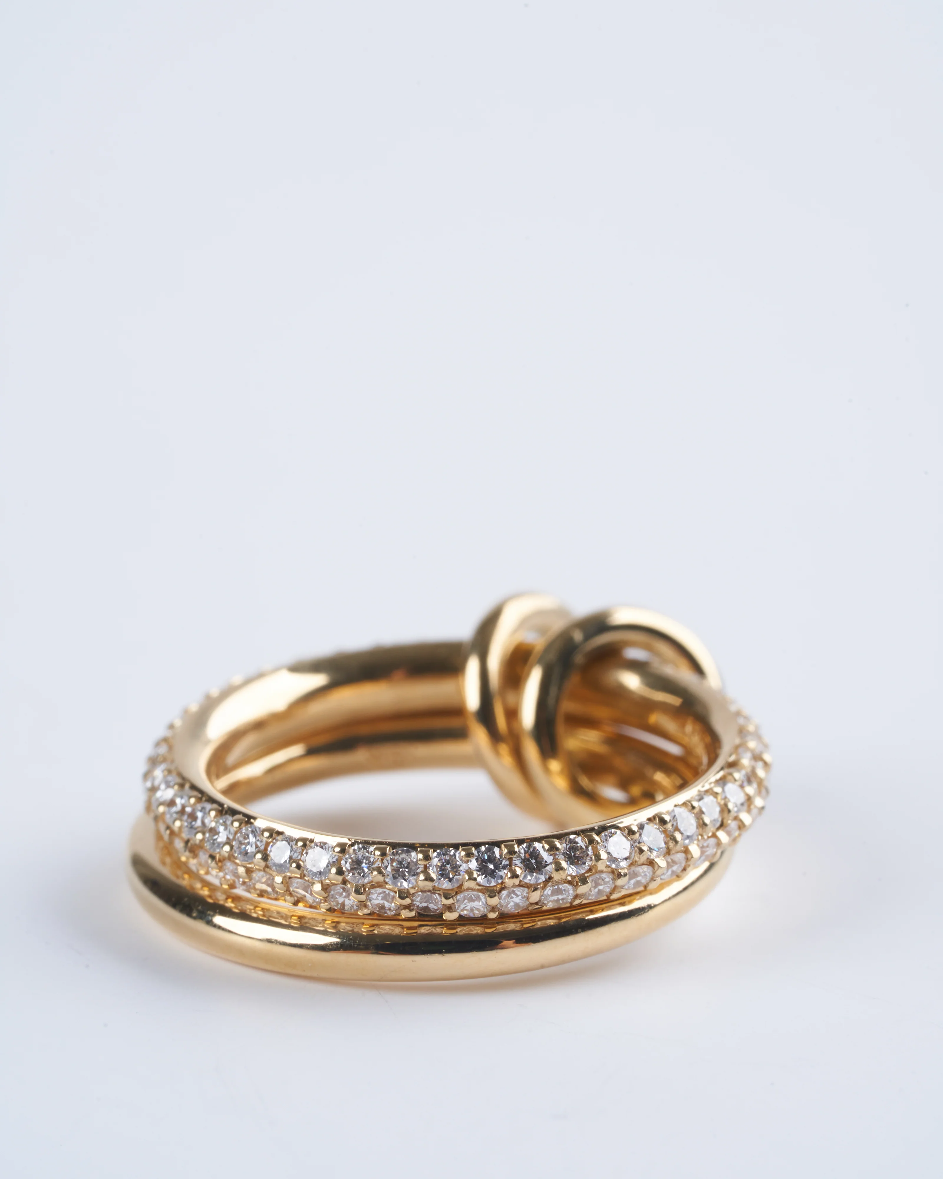 virgo petite yellow gold ring - Image 5
