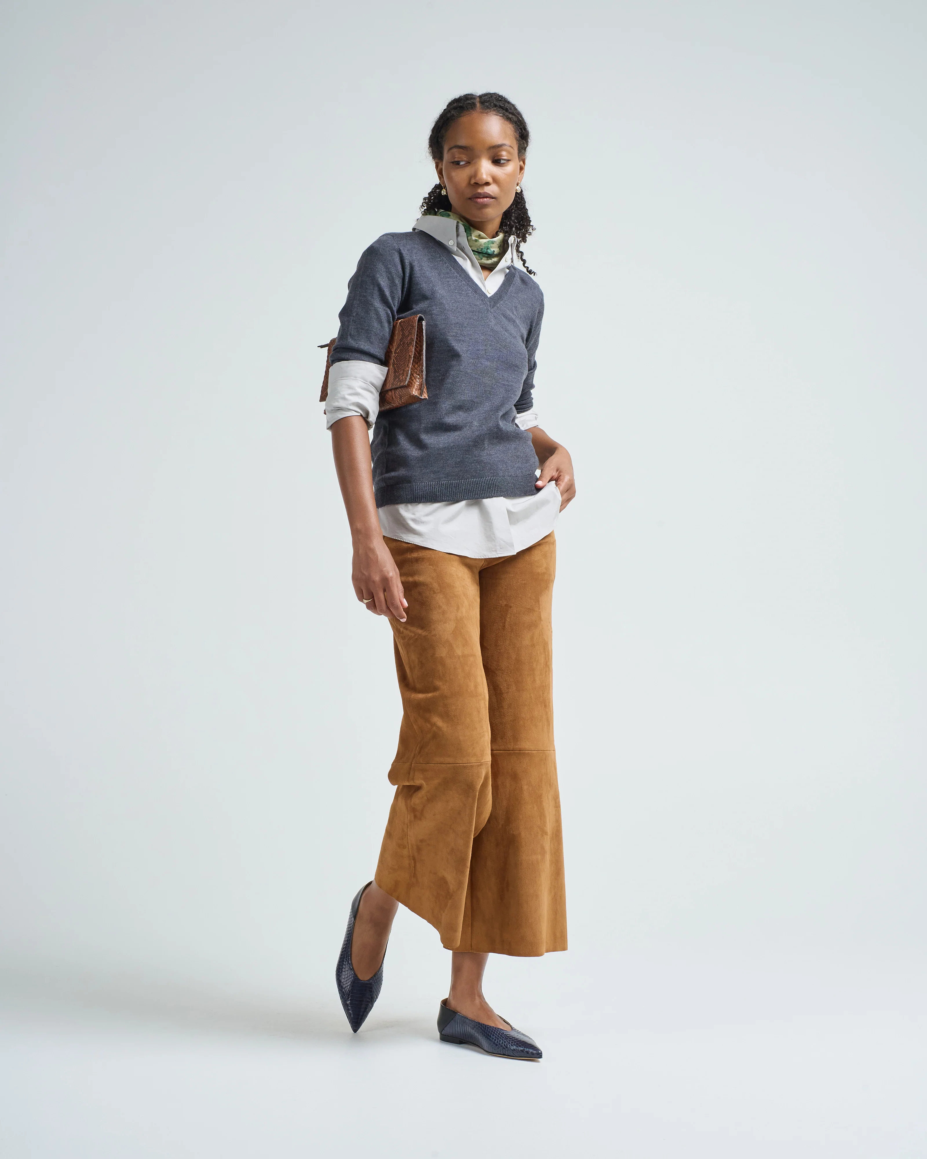 lilou suede pant - Image 3