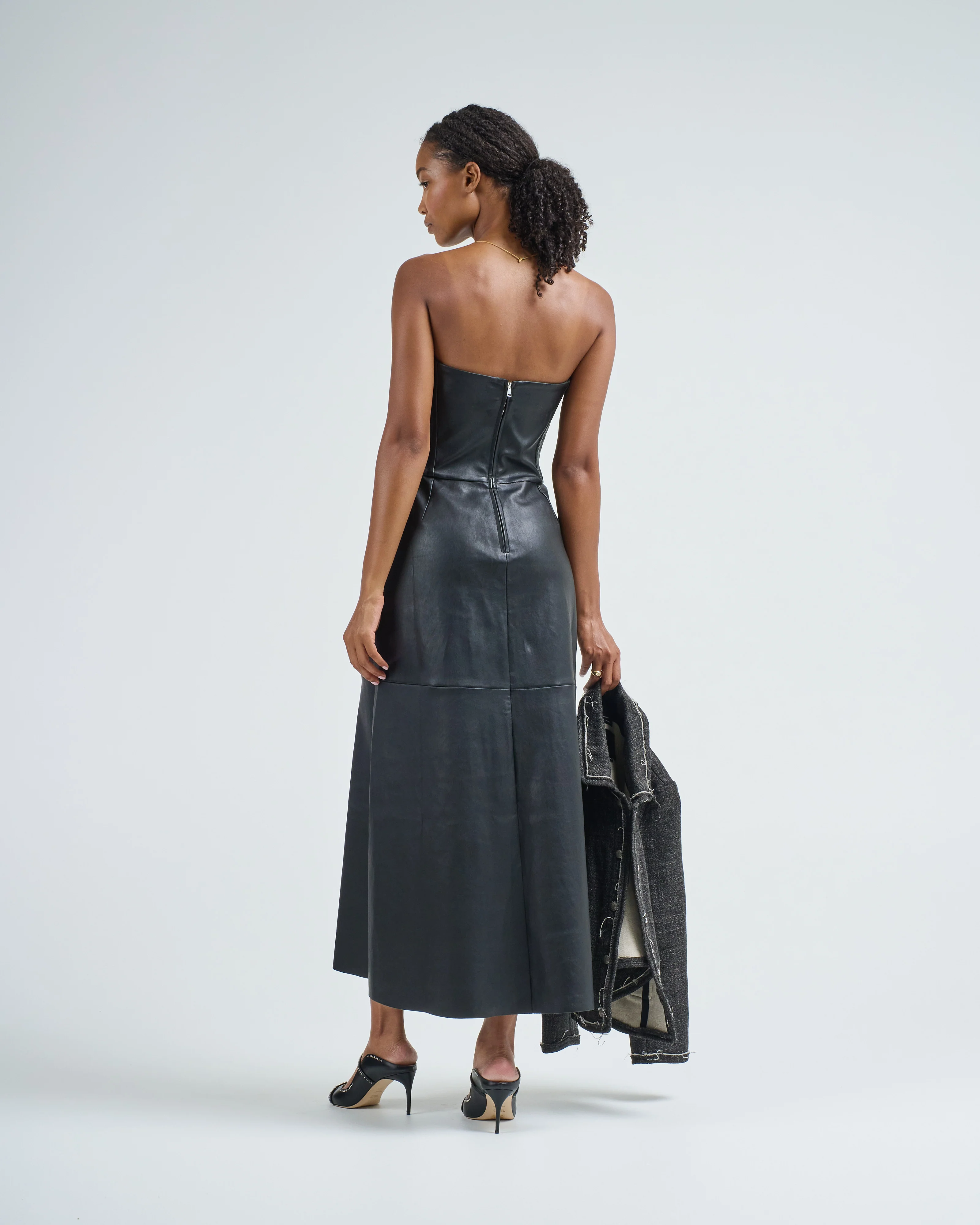 pasha leather dress - Image 2