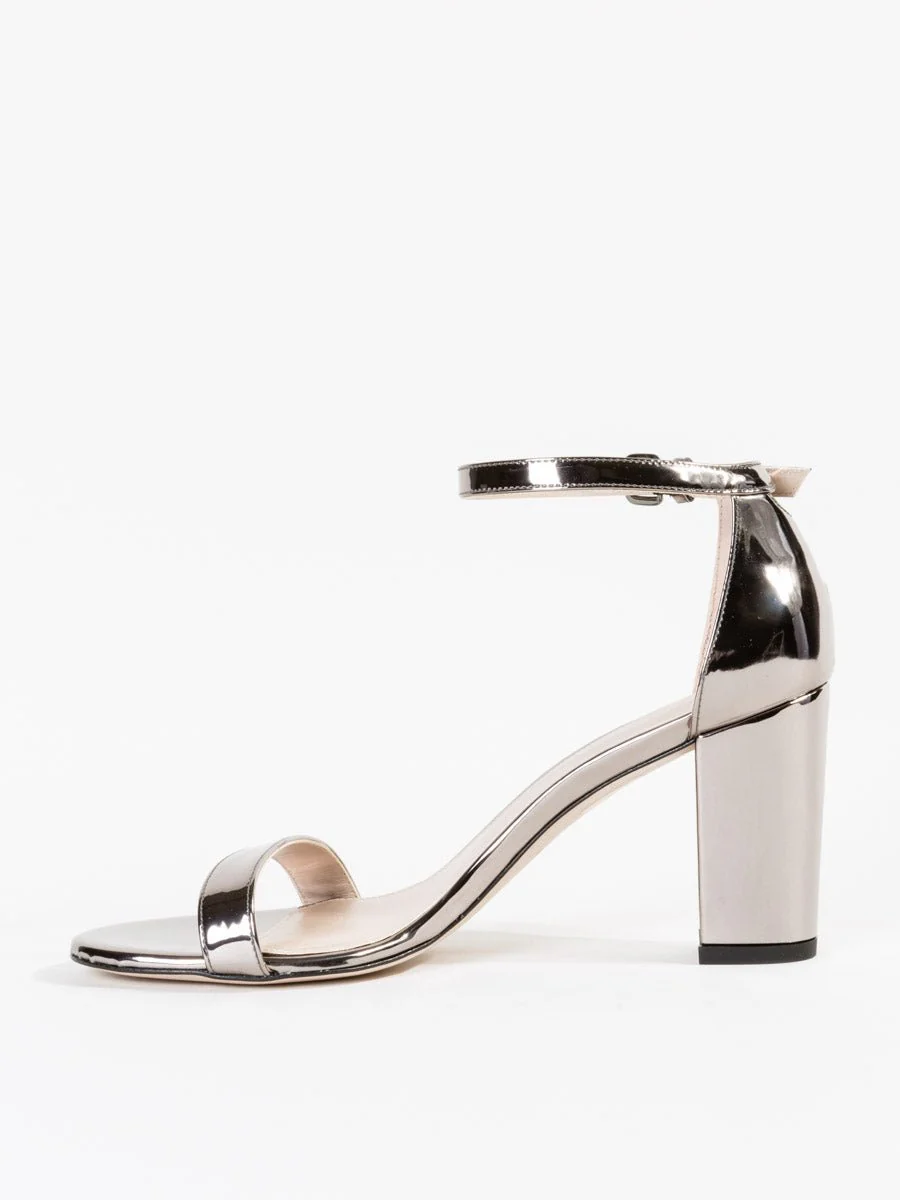 nearlynude heel - pewter metallic - Image 2
