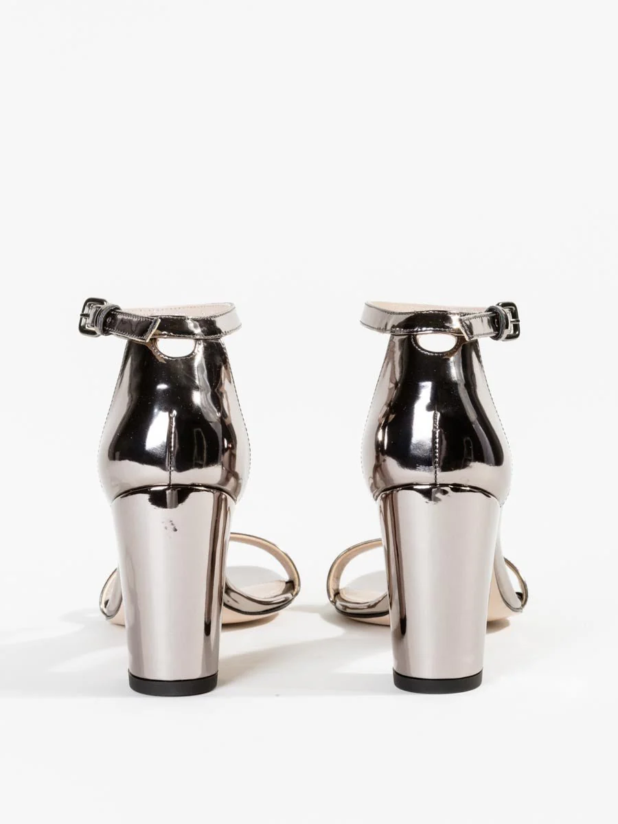 nearlynude heel - pewter metallic - Image 4