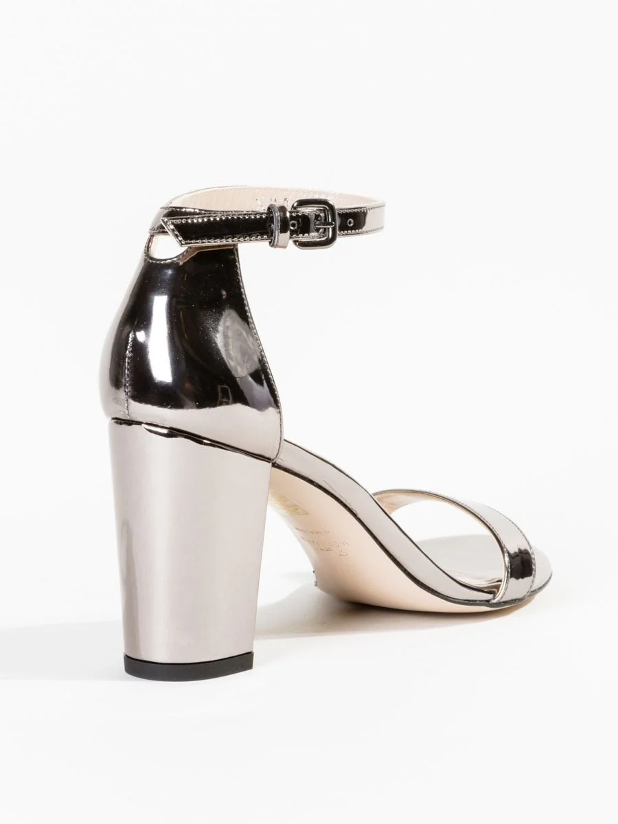 nearlynude heel - pewter metallic - Image 5