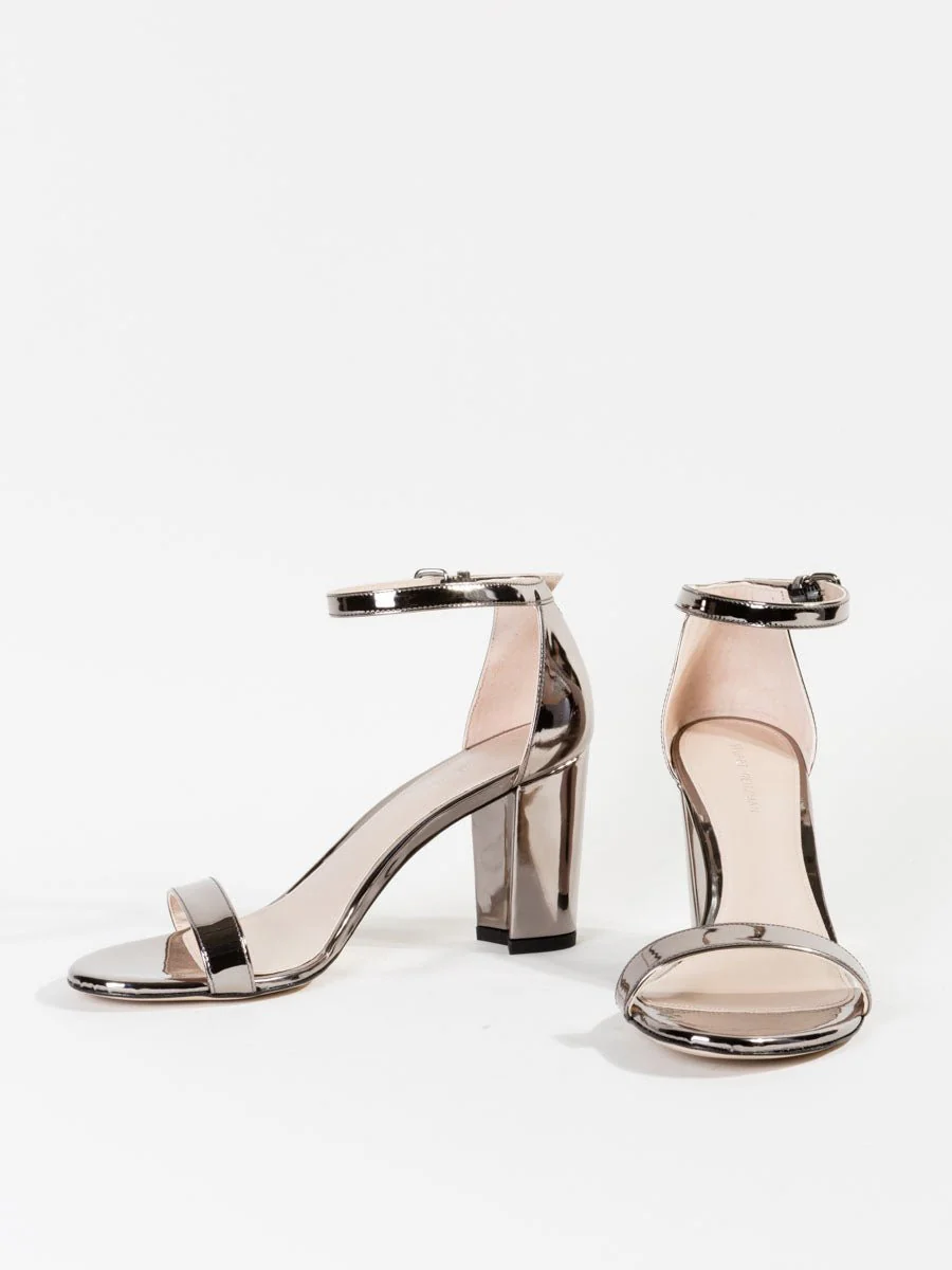 nearlynude heel - pewter metallic - Image 6