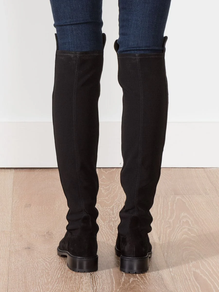 schizo boot - black suede - Image 2