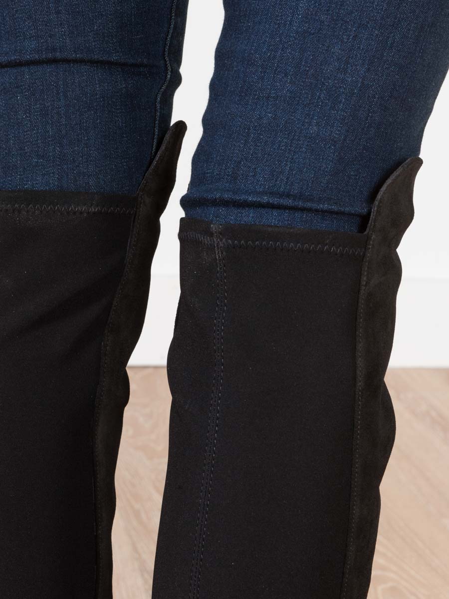 schizo boot - black suede - Image 4