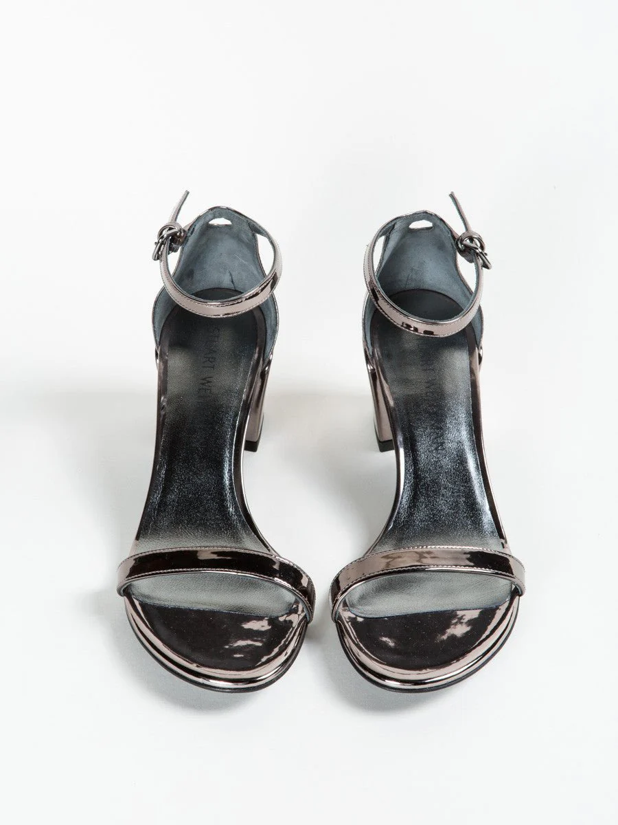 simple sandal - pewter - Image 5