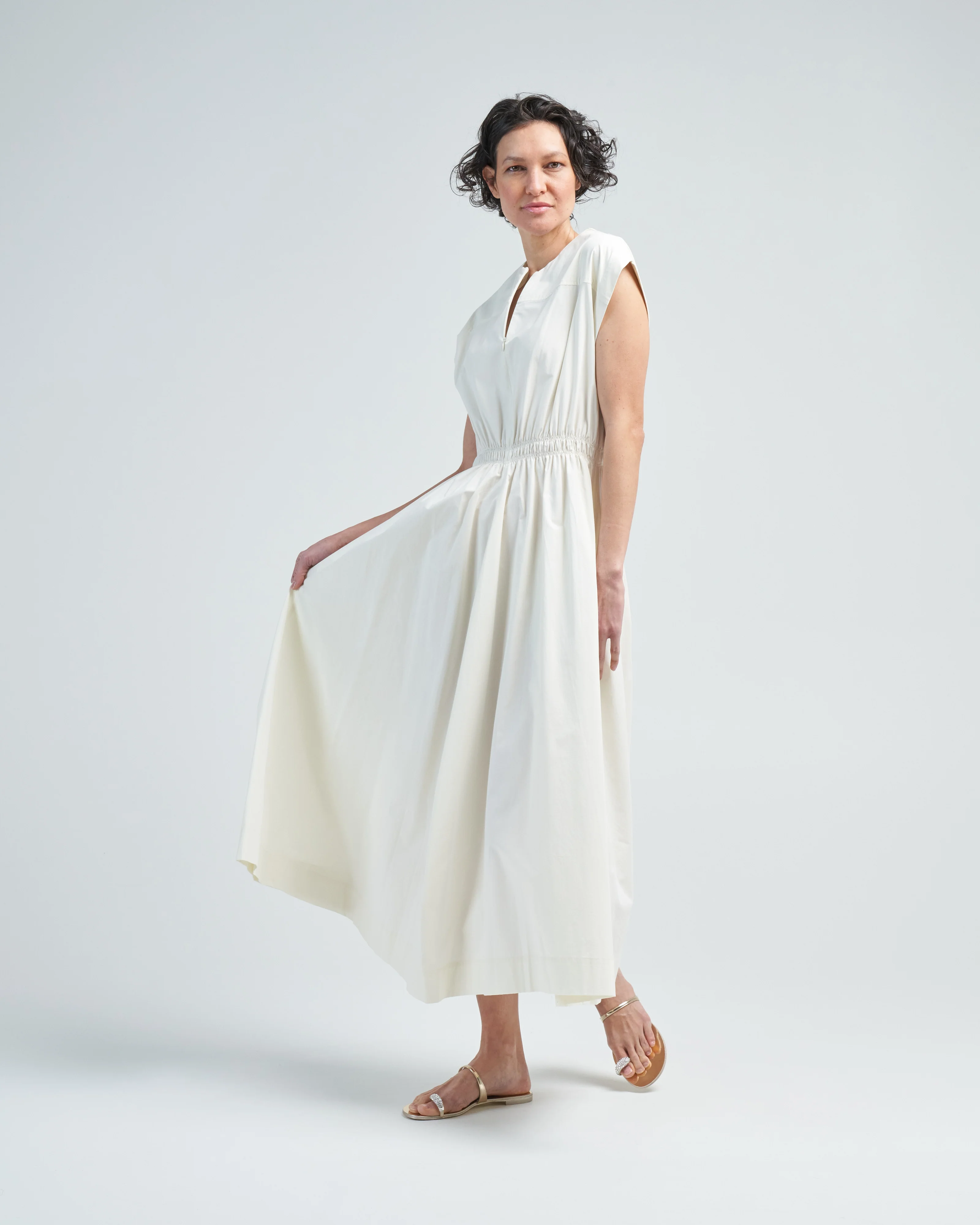 ruched waist dress - Image 2