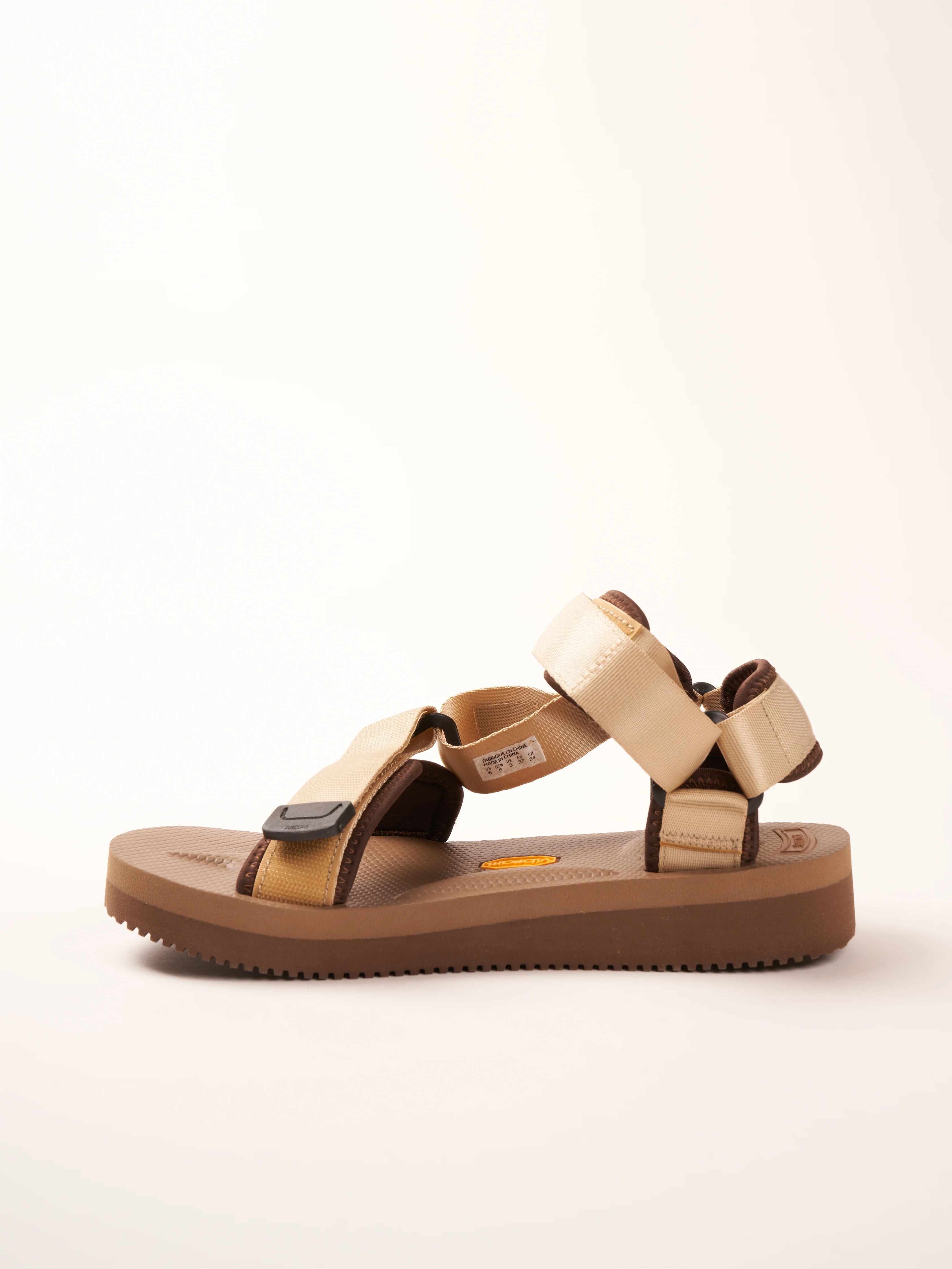 depa-v2 velcro strap sandal - tan - Image 3