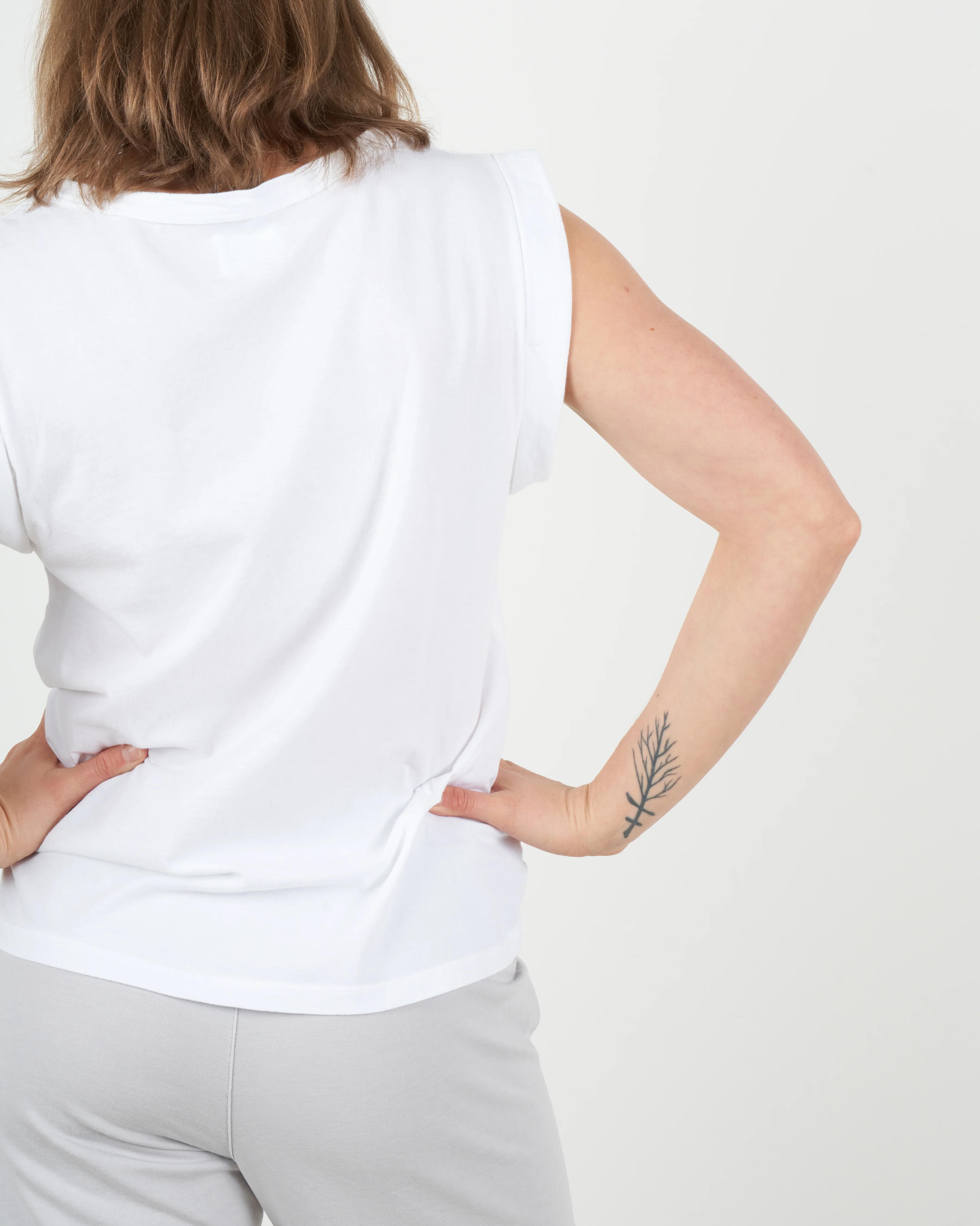 elise tee - white - Image 3