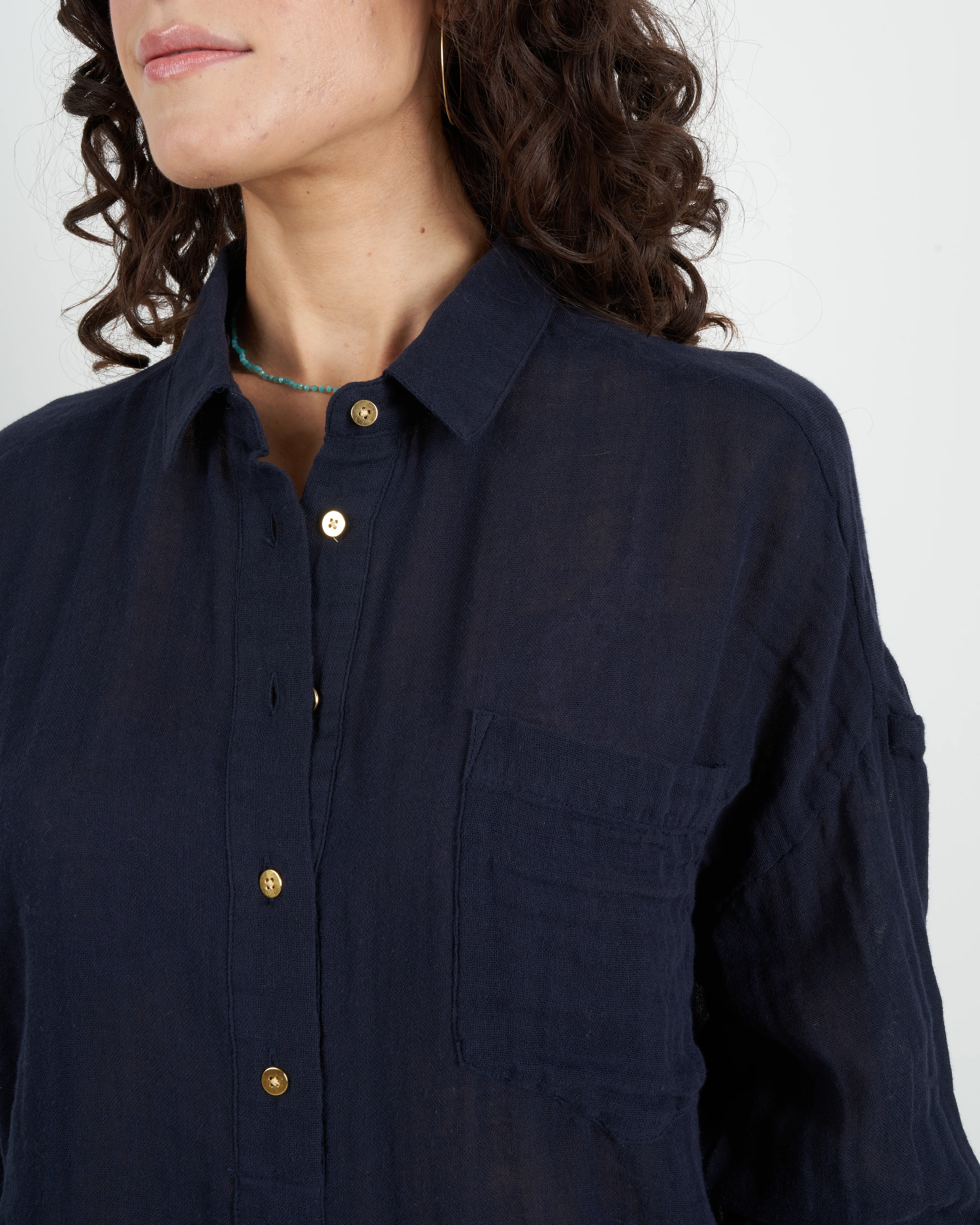 fonda shirt - navy - Image 5