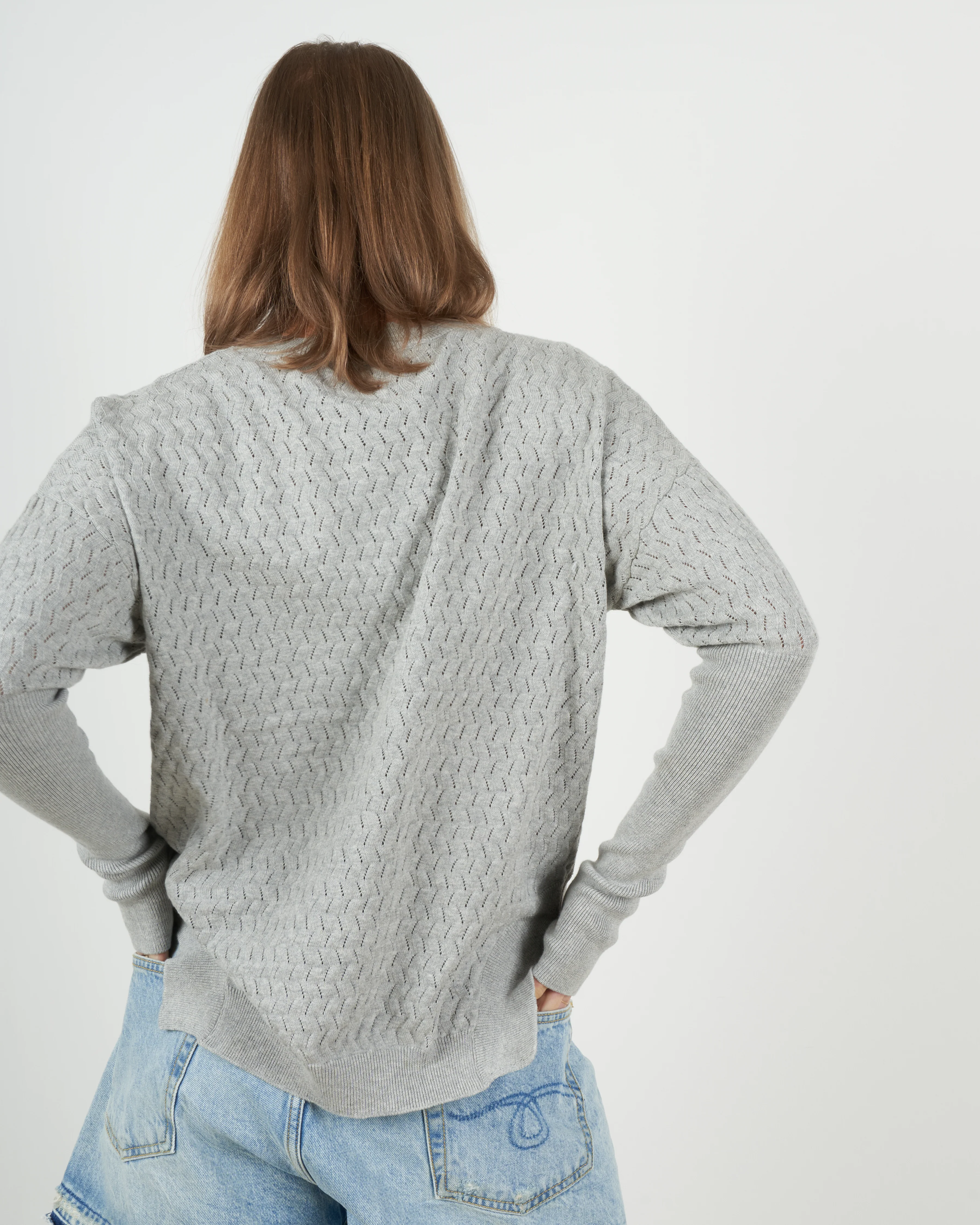 lisette sweater - heathered grey - Image 4