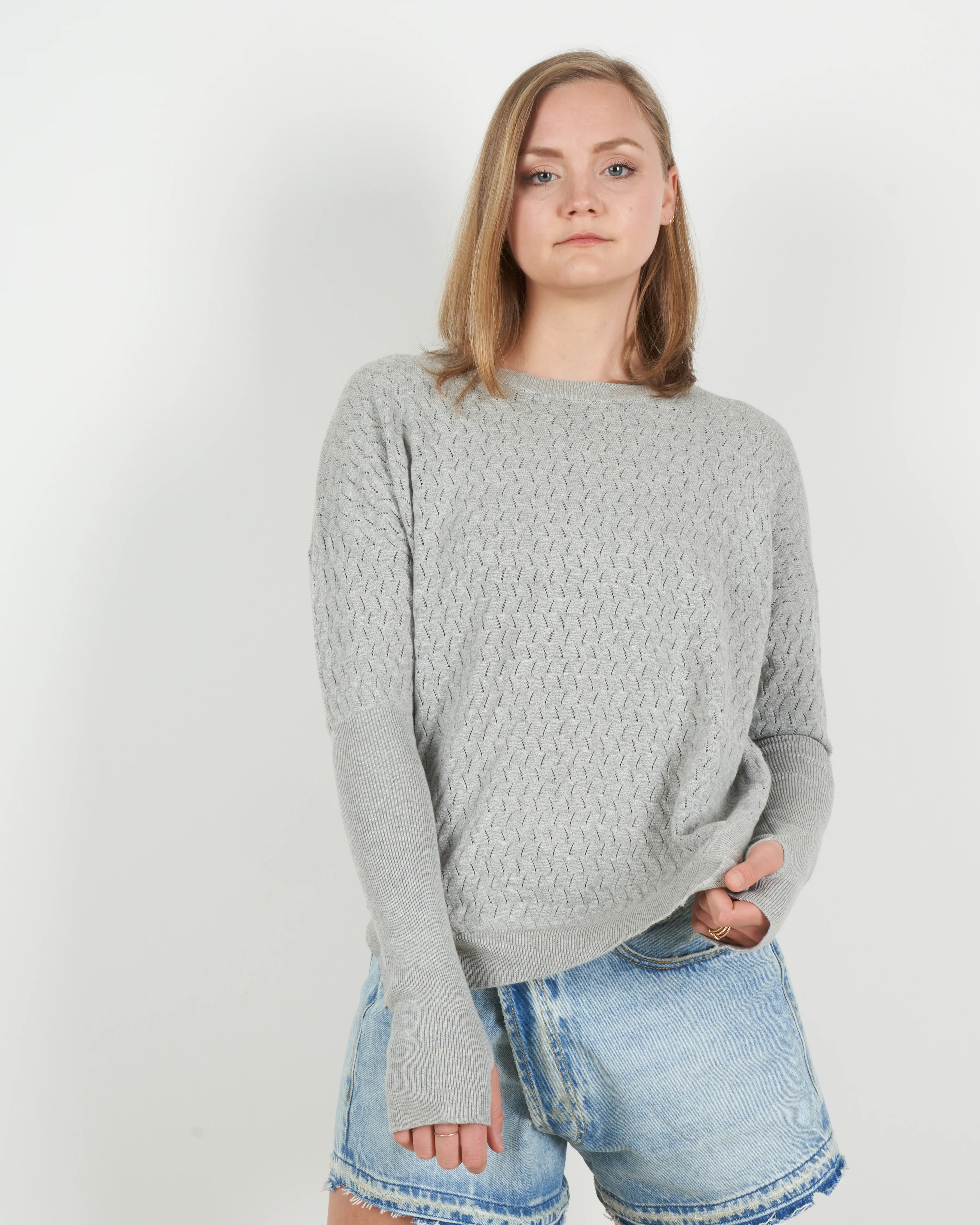 lisette sweater - heathered grey - Image 5