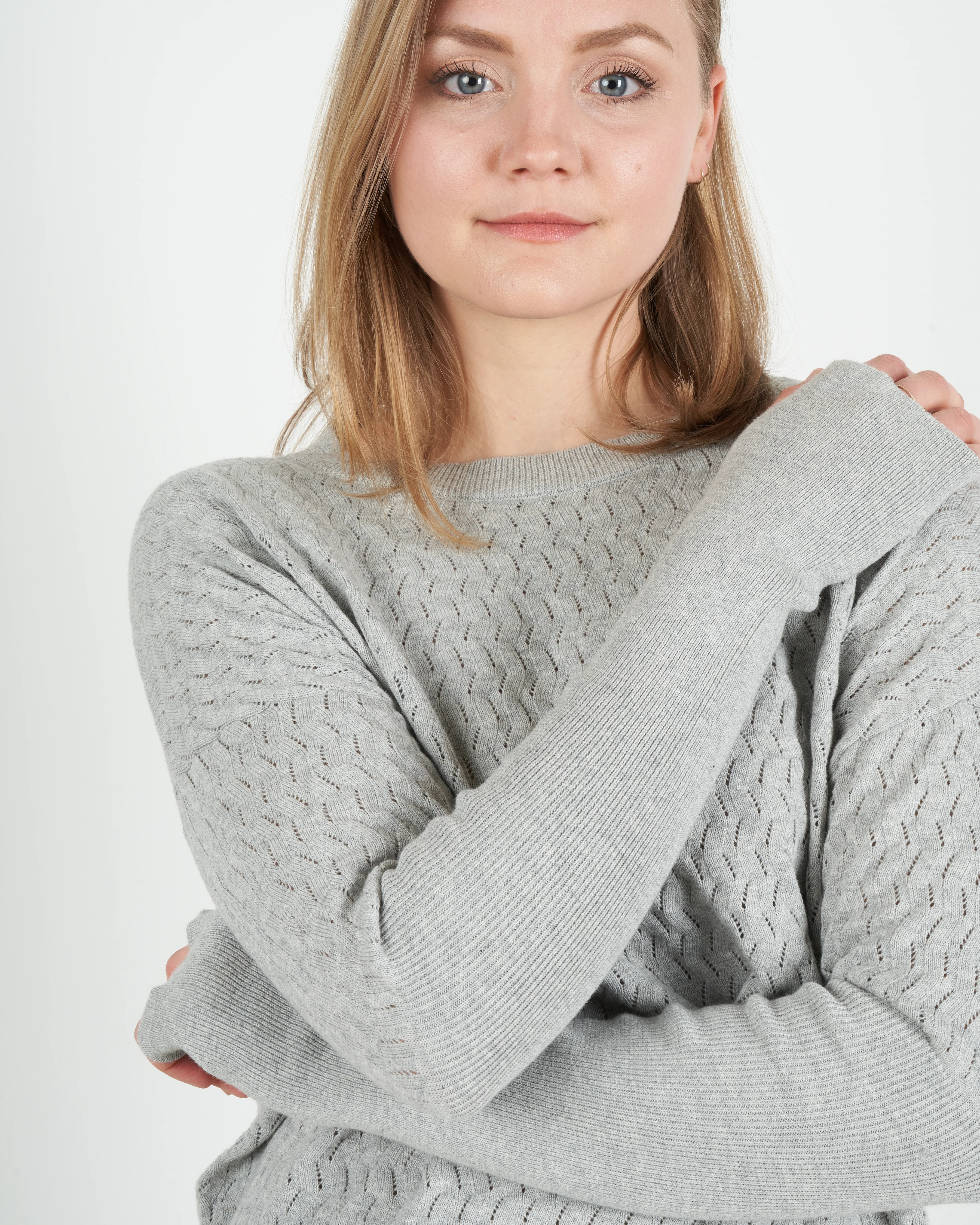 lisette sweater - heathered grey - Image 6