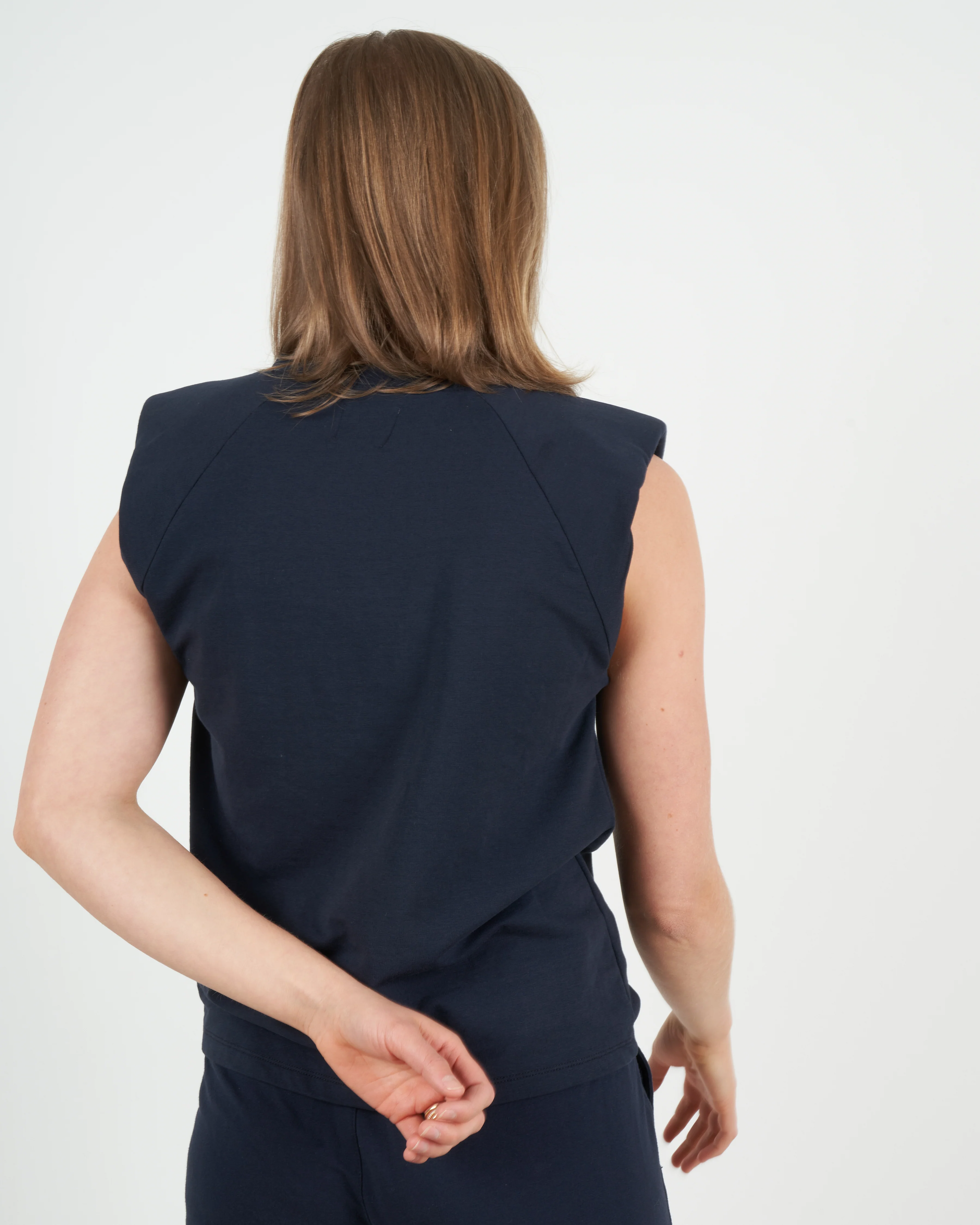 rachelle top - navy nav - Image 3