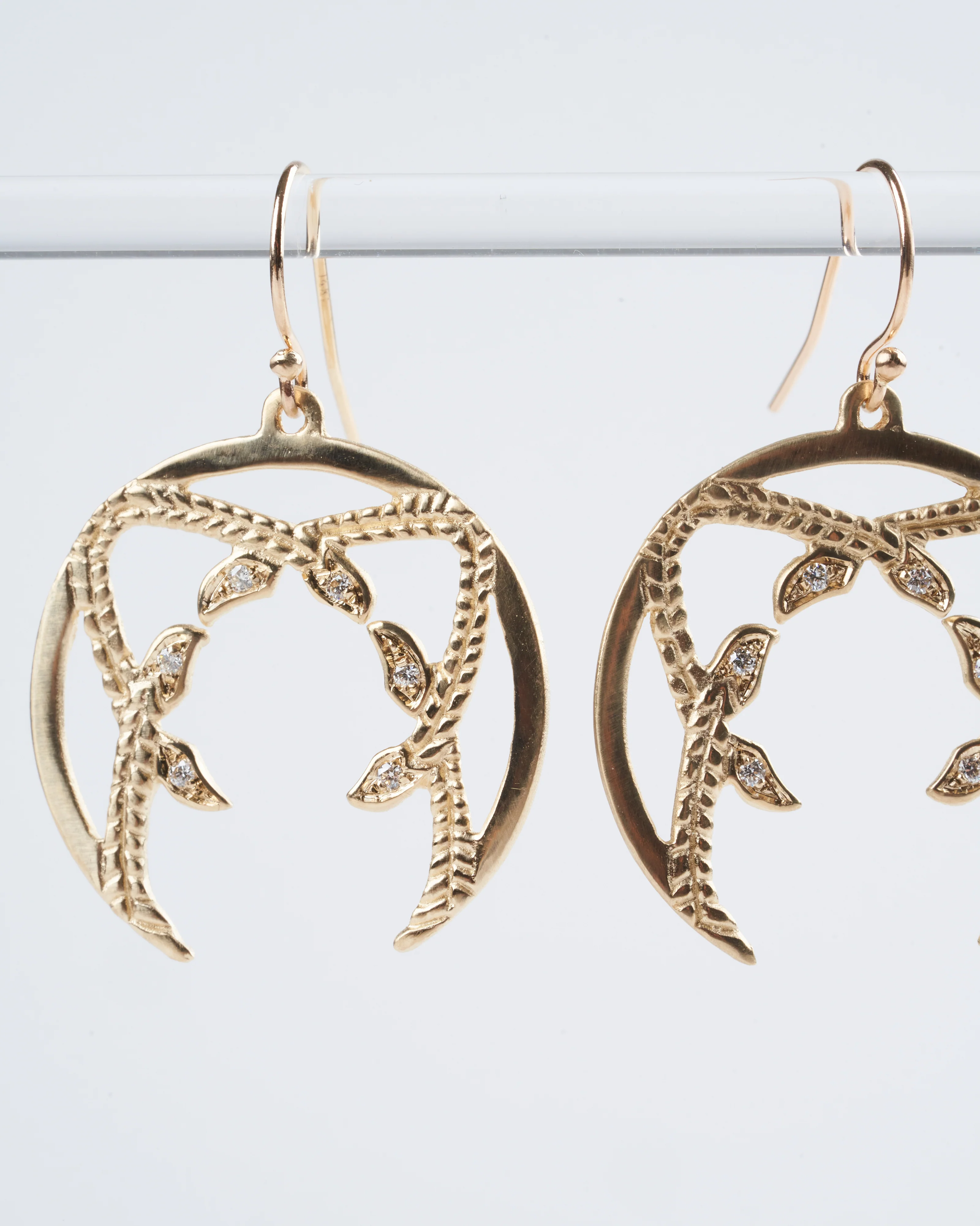 sibyl earrings - gold - Image 2