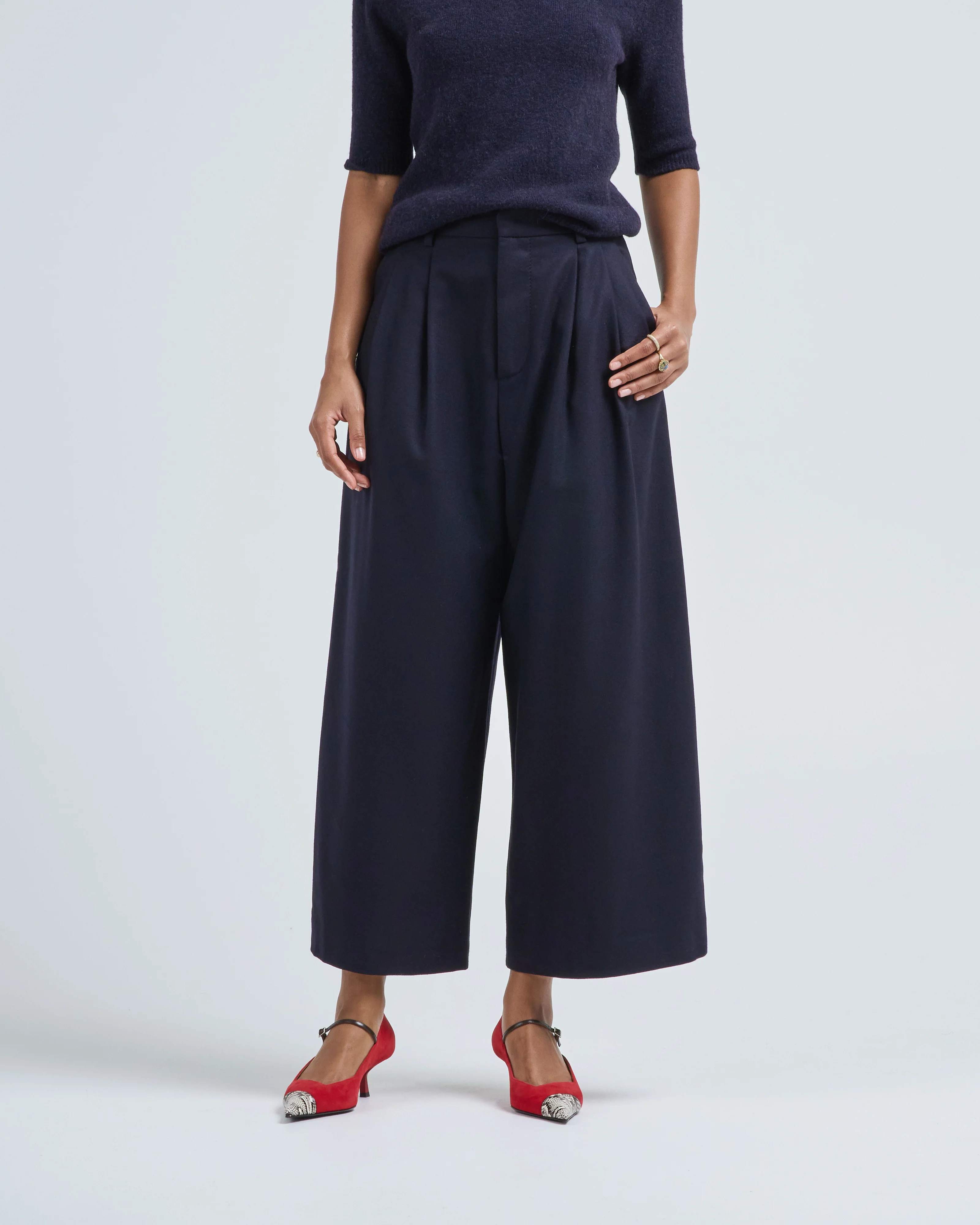 7/8 low trousers - Image 2