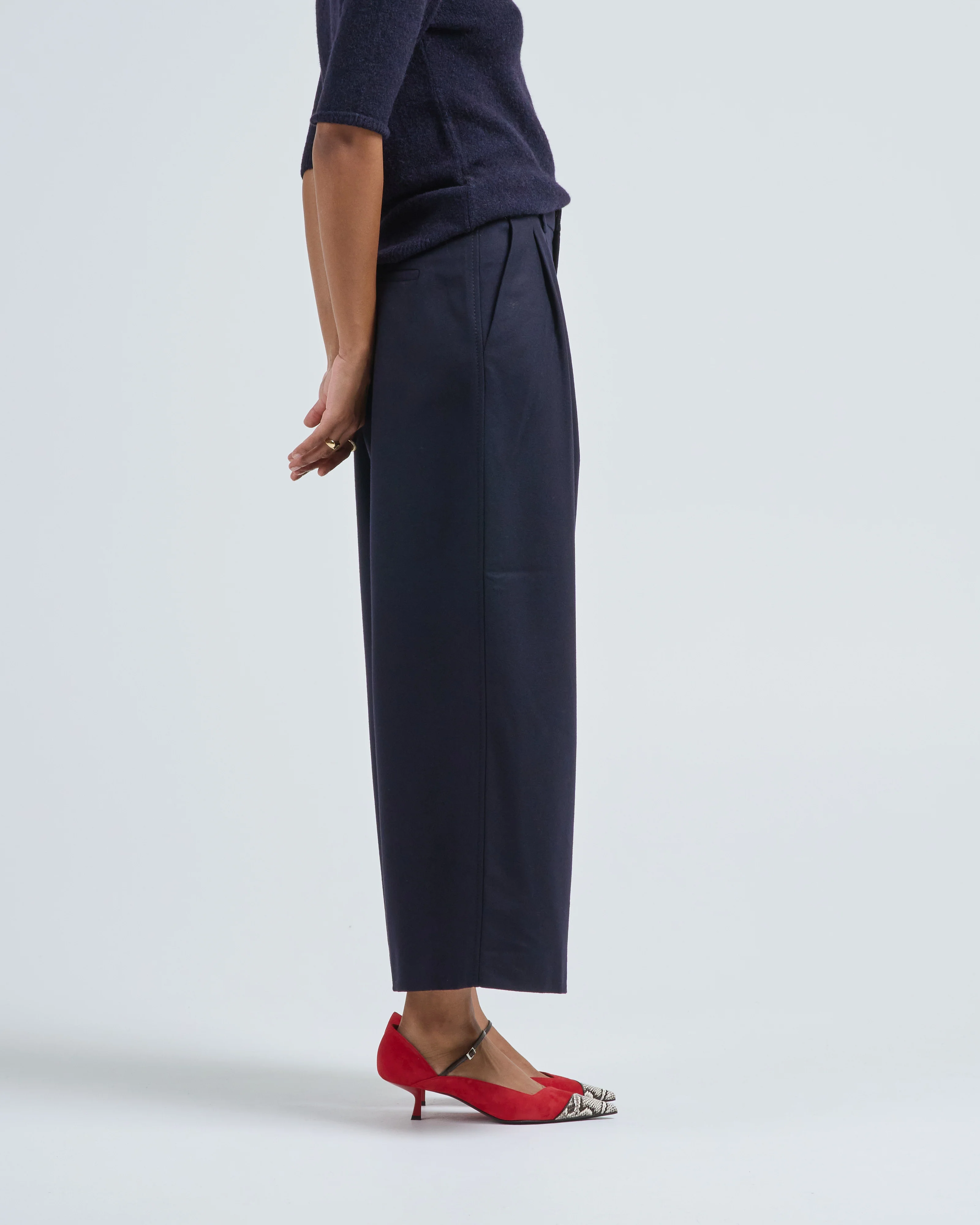 7/8 low trousers - Image 3