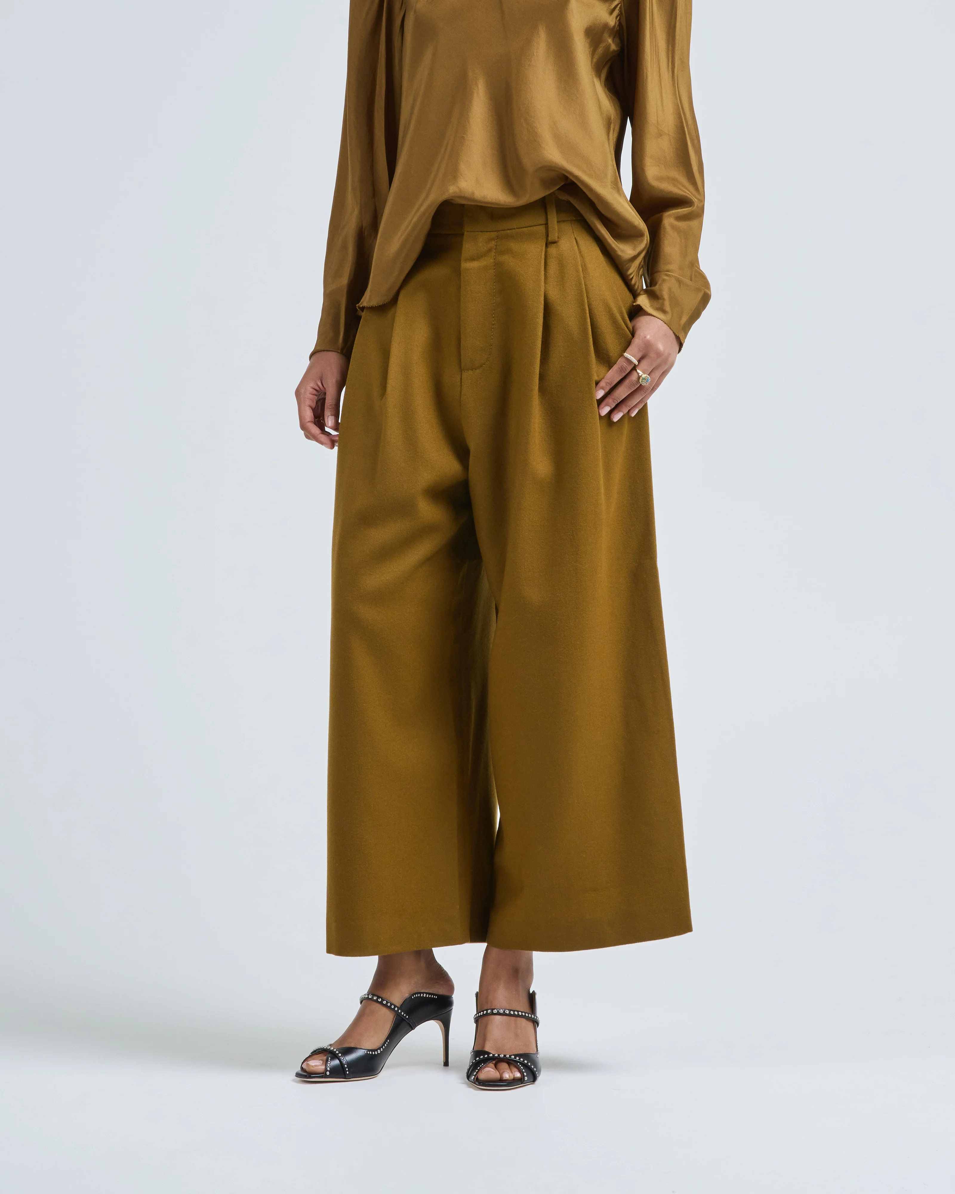 7/8 low trousers