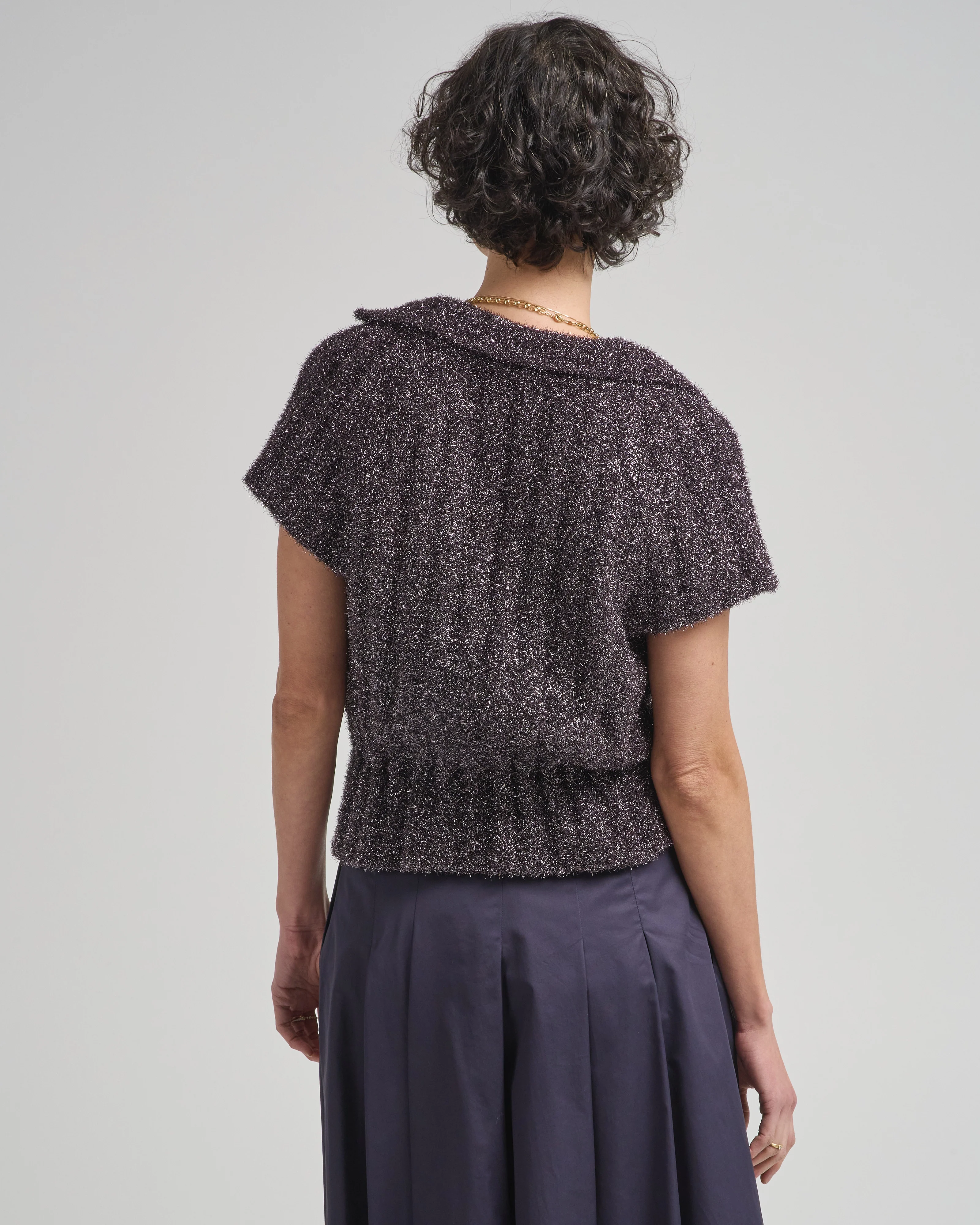 puff sleeve cardigan - Image 4