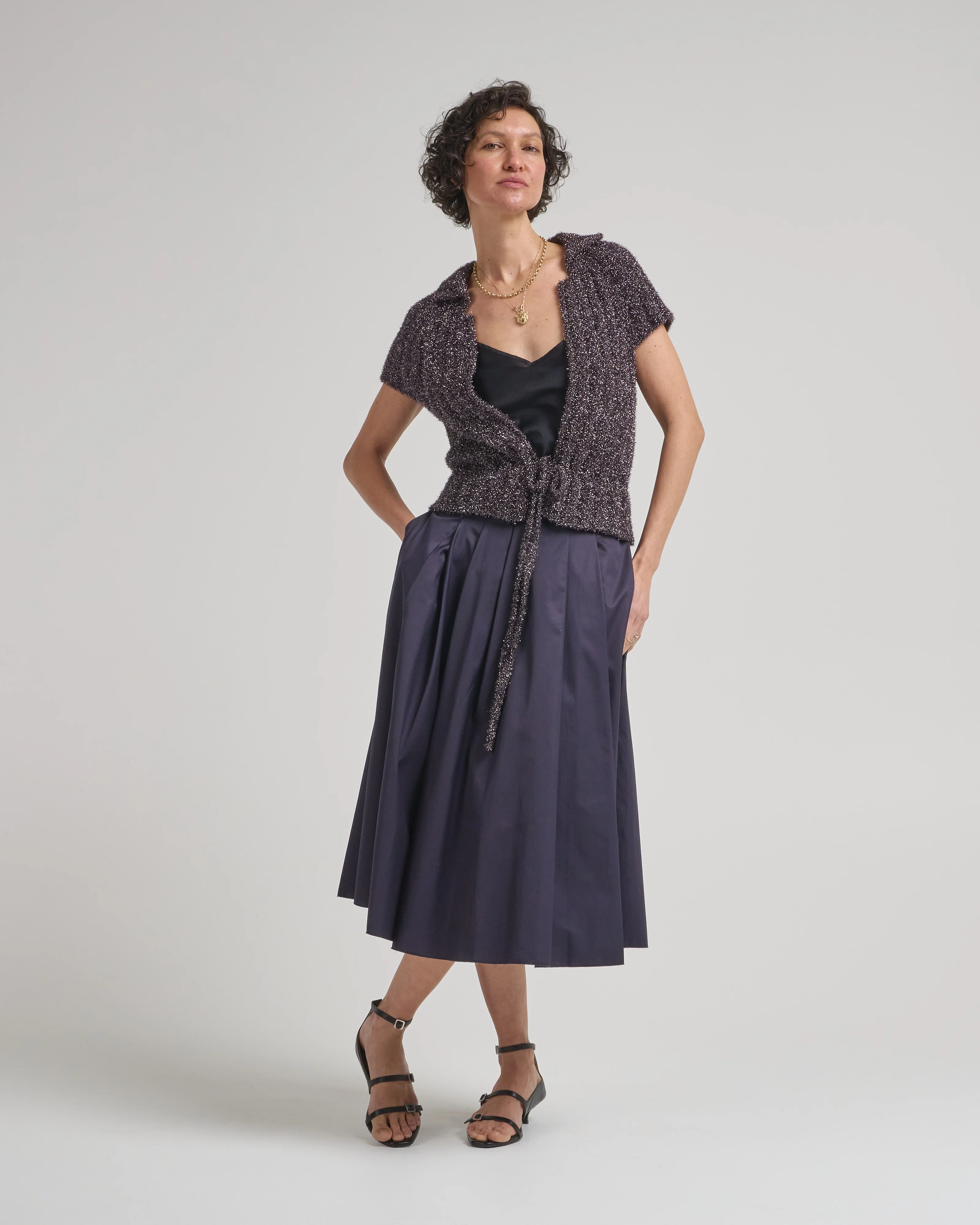 puff sleeve cardigan - Image 5