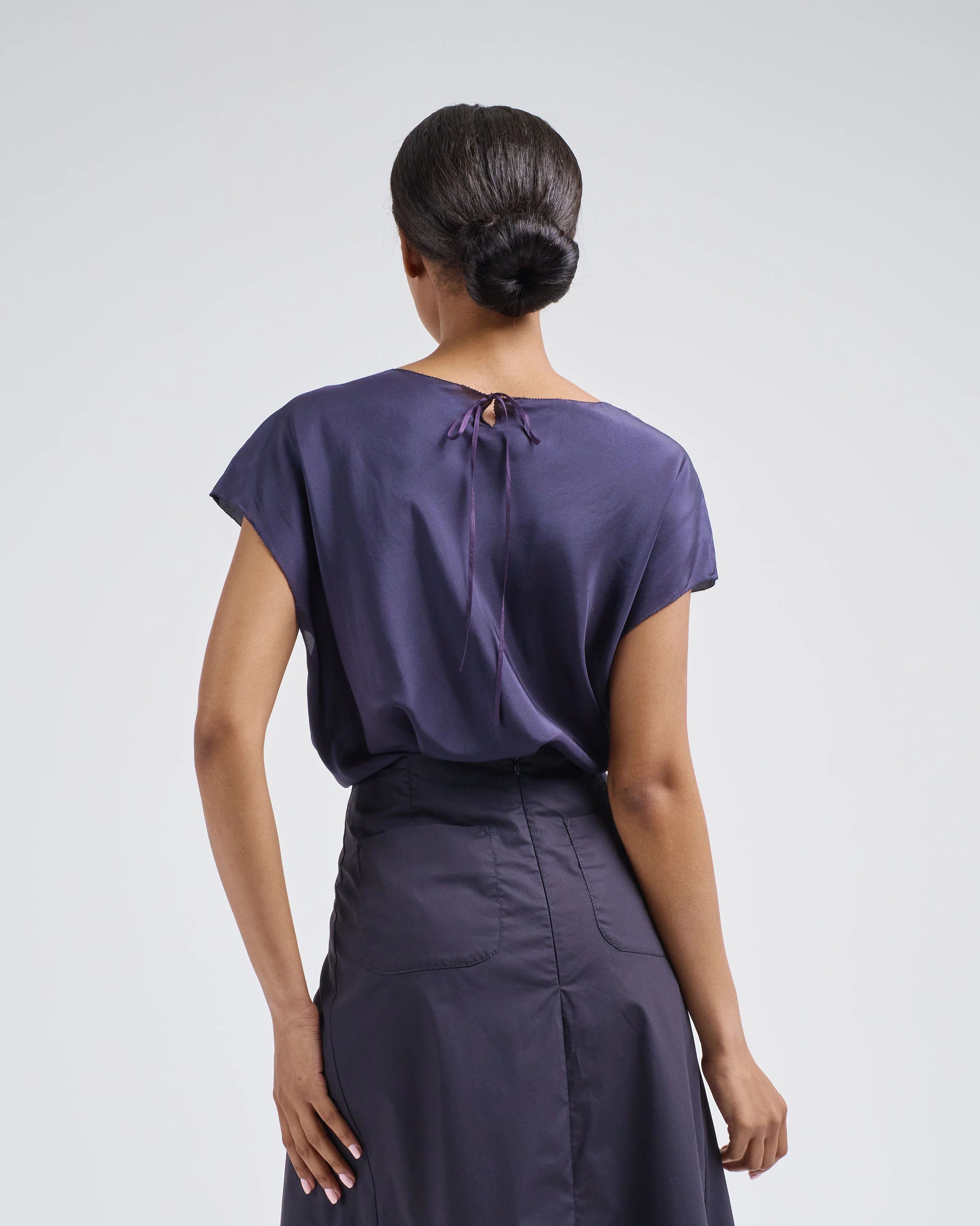silk loose top - Image 4