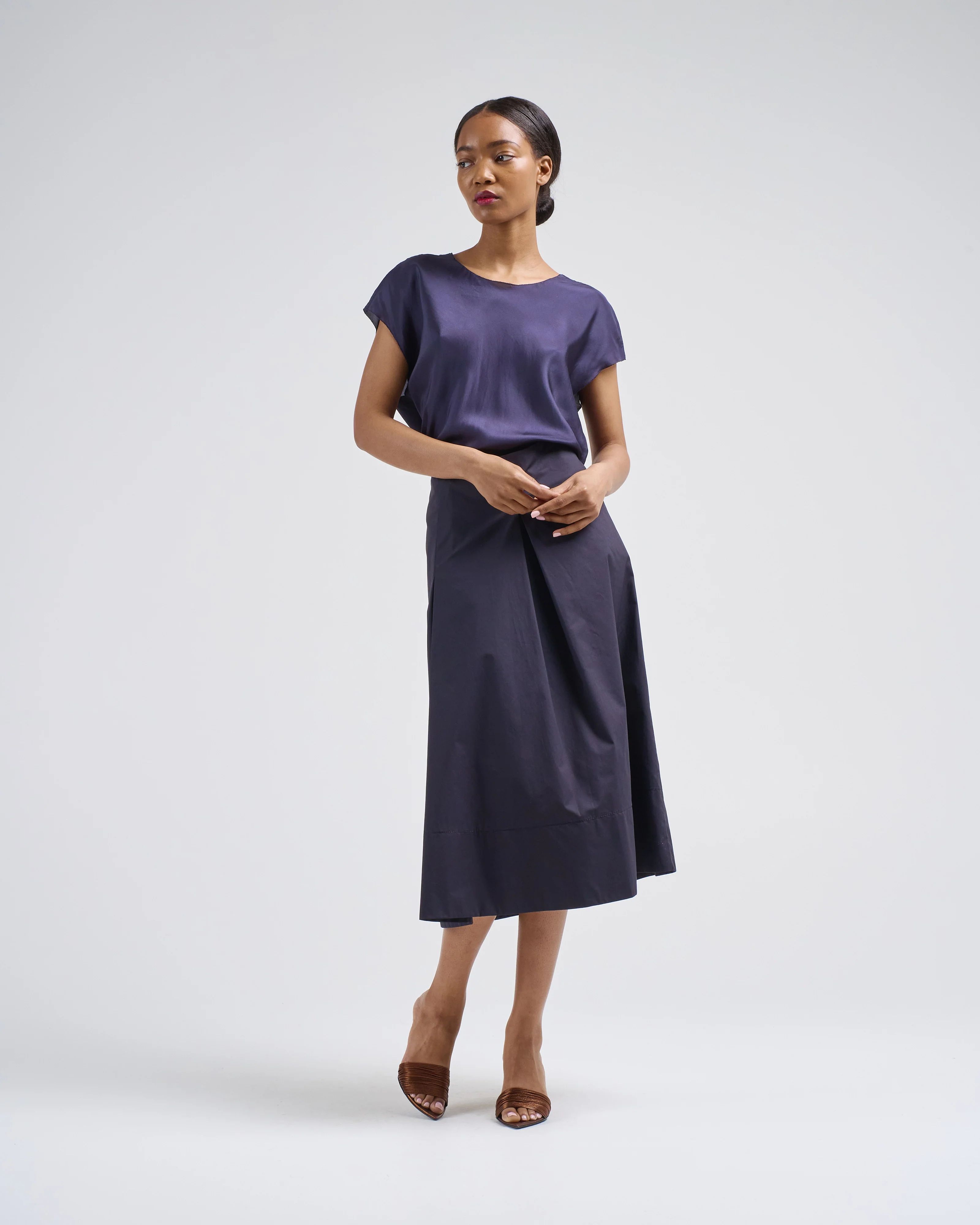silk loose top - Image 5