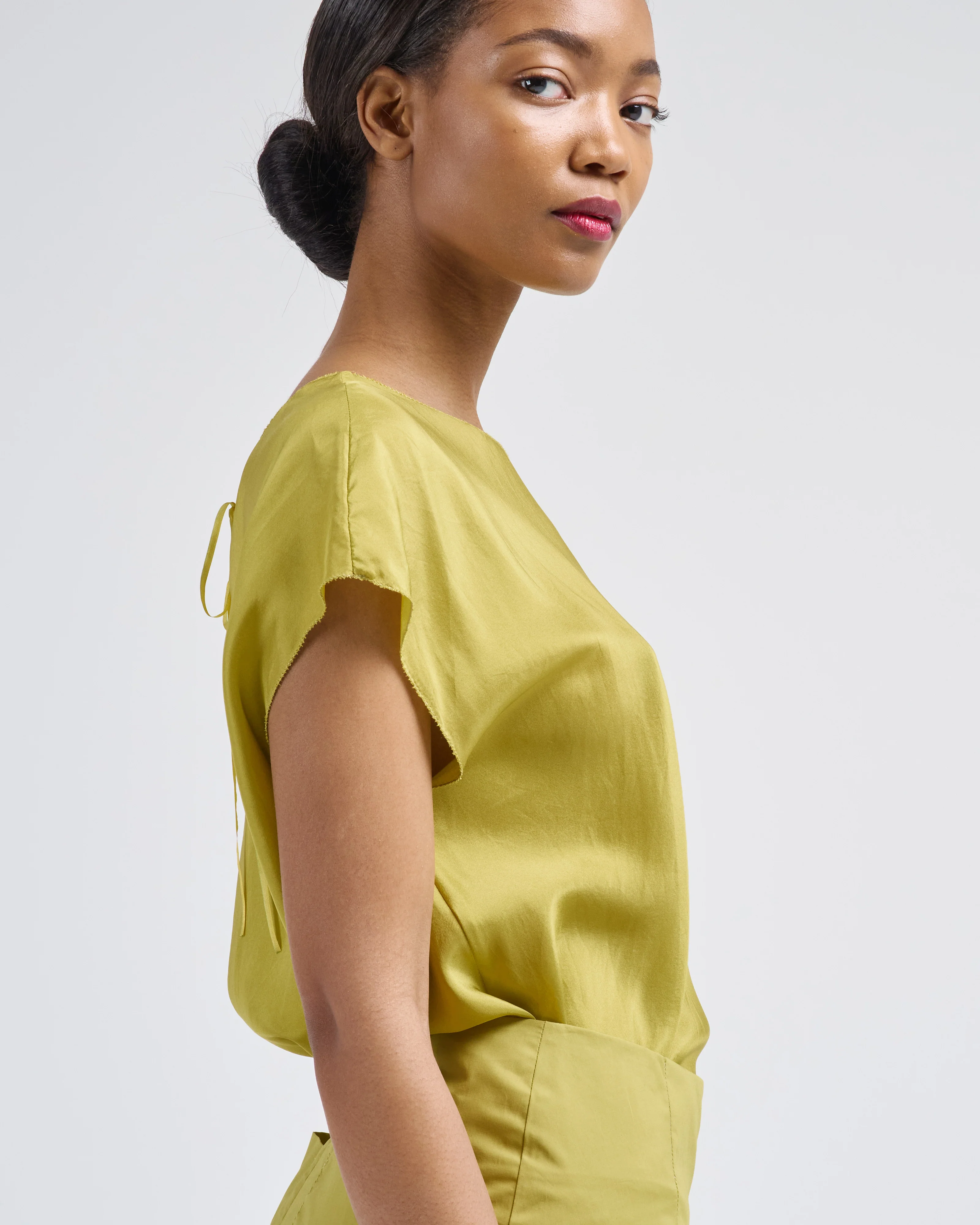 silk loose top - Image 4