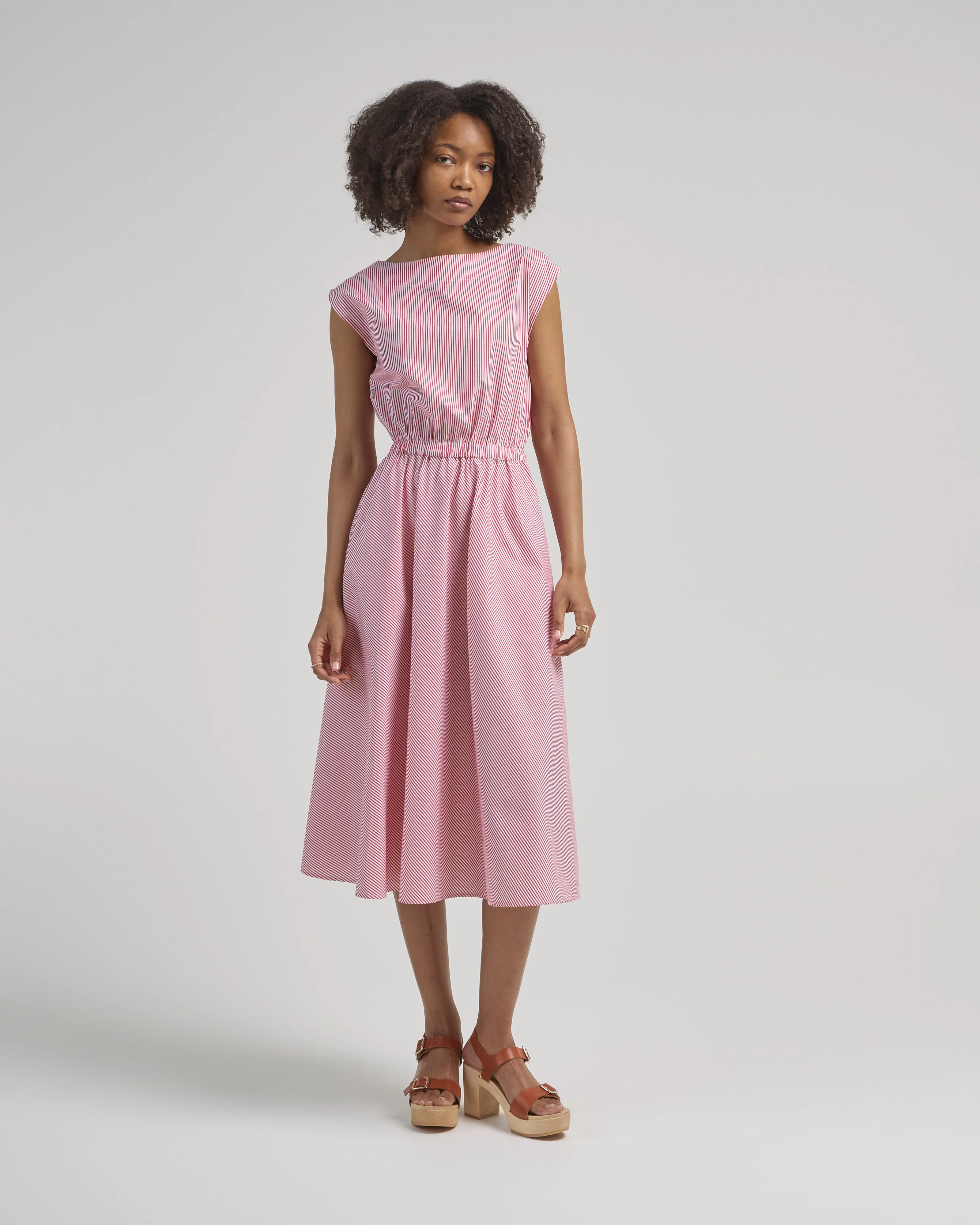 demi boatneck dress - Image 3