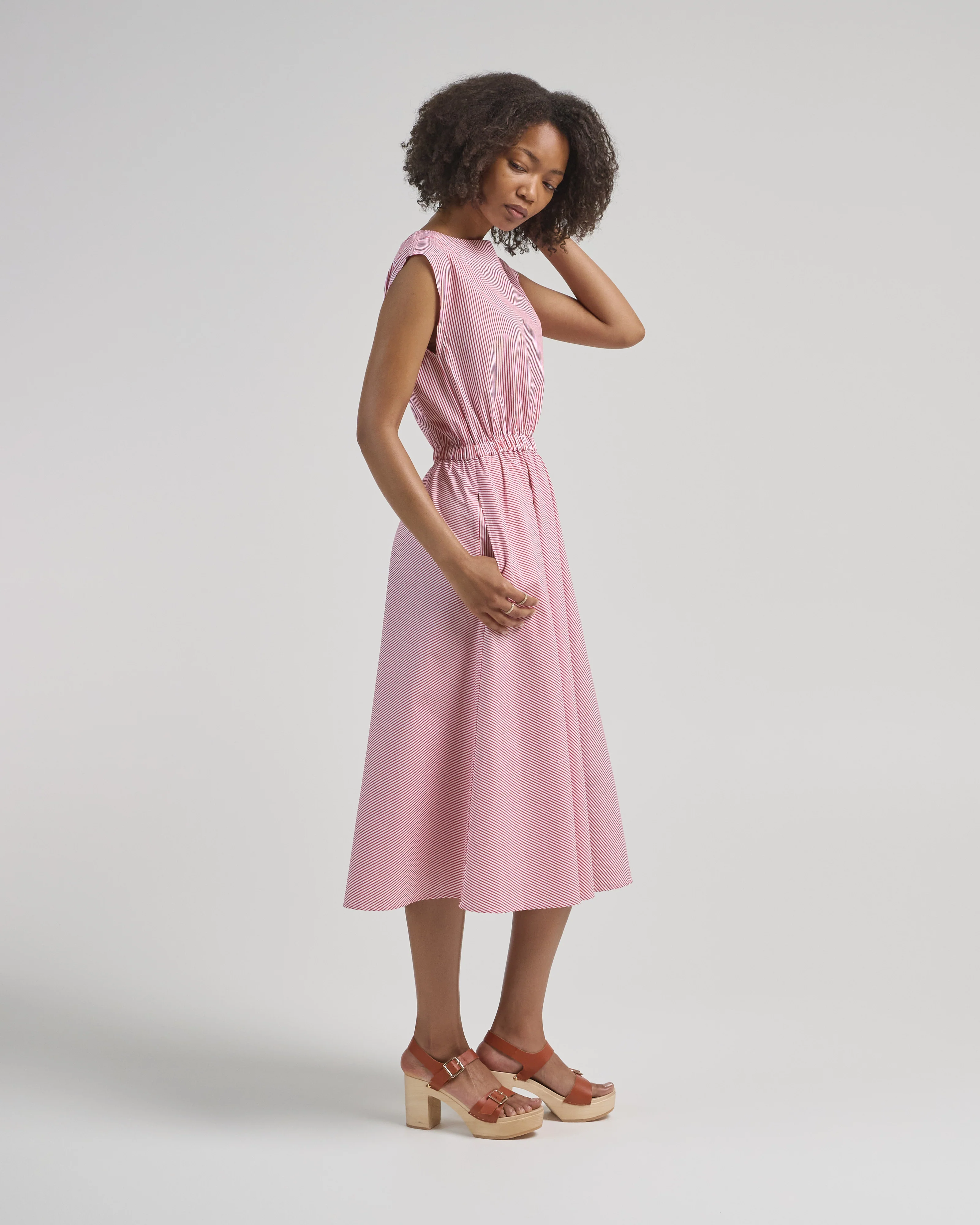 demi boatneck dress - Image 4